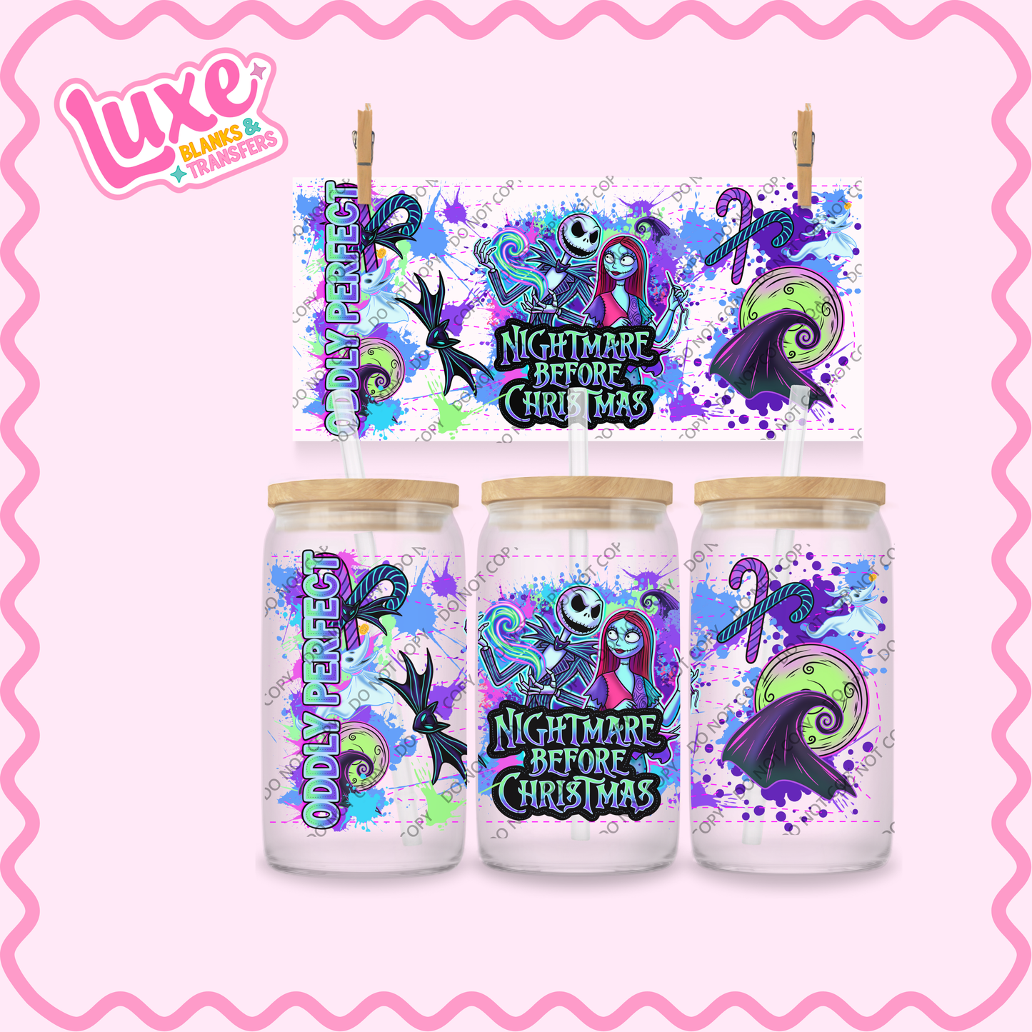 16oz UV DTF Wrap | NBC | #2295