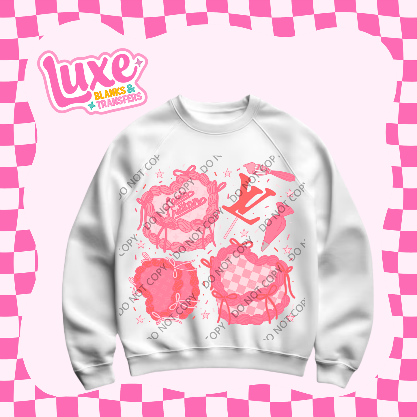 DTF Heat Transfer | LV Cake | #474