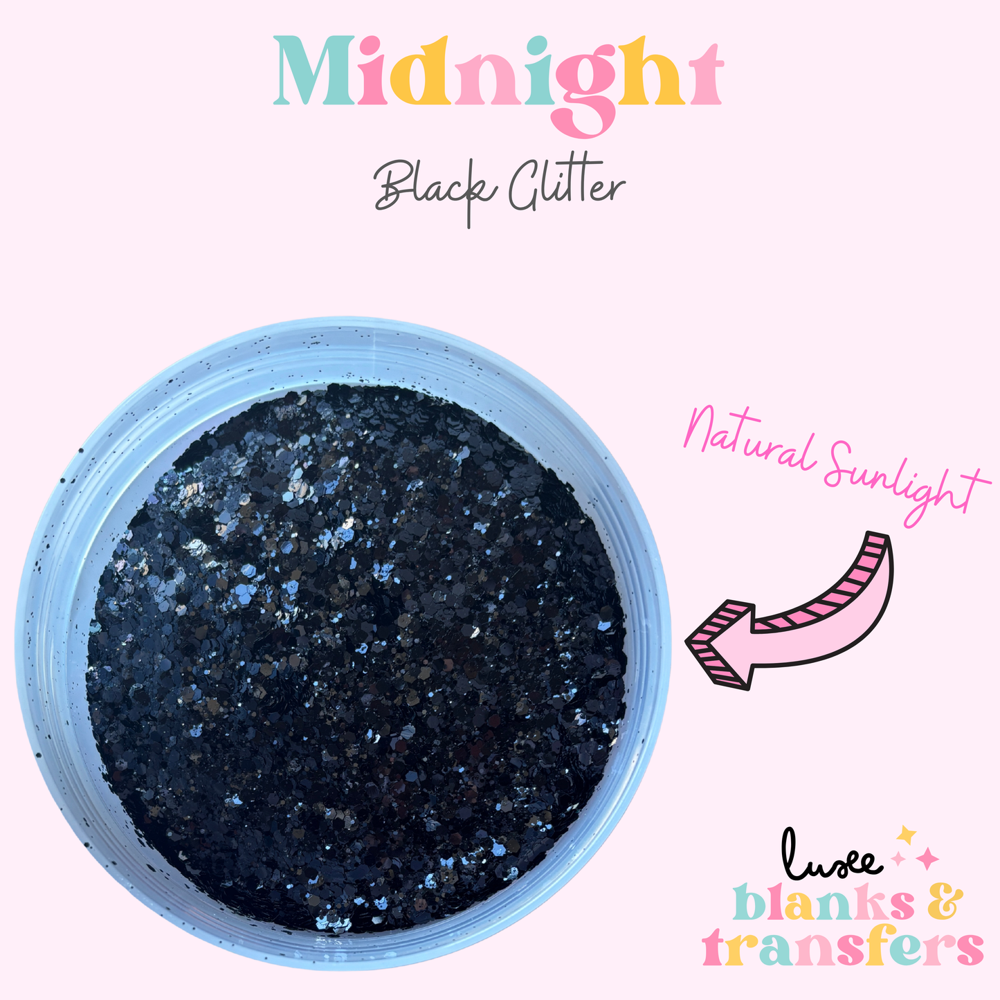 “Midnight” Chunky Mix Glitter