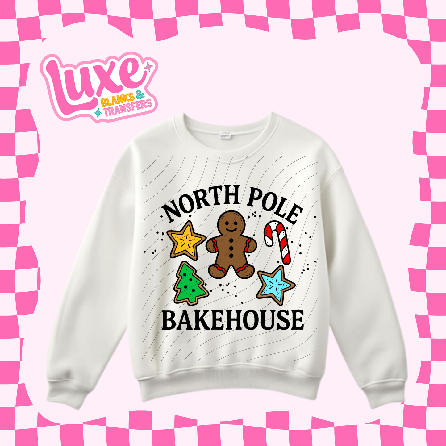 North Pole Bakehouse | DTF Heat Transfer | #213