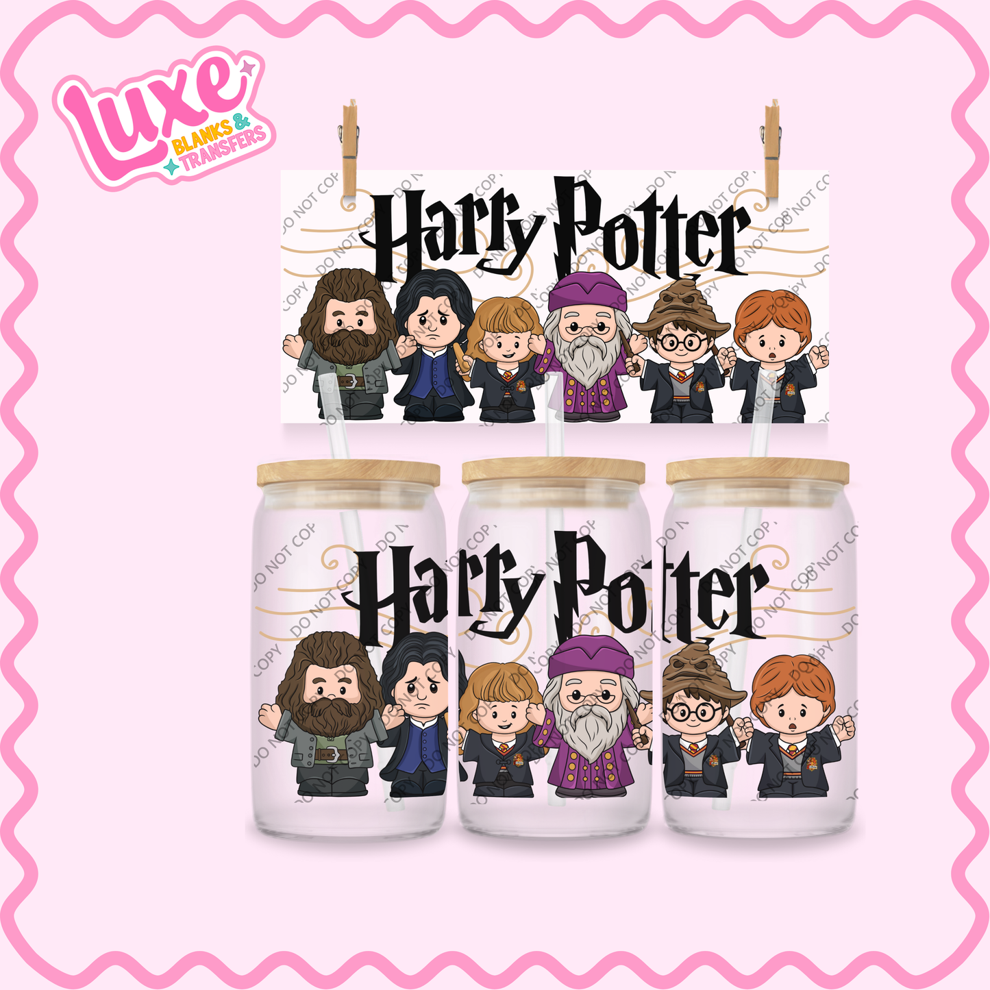 16oz UV DTF Wrap | HP Little People | #2304