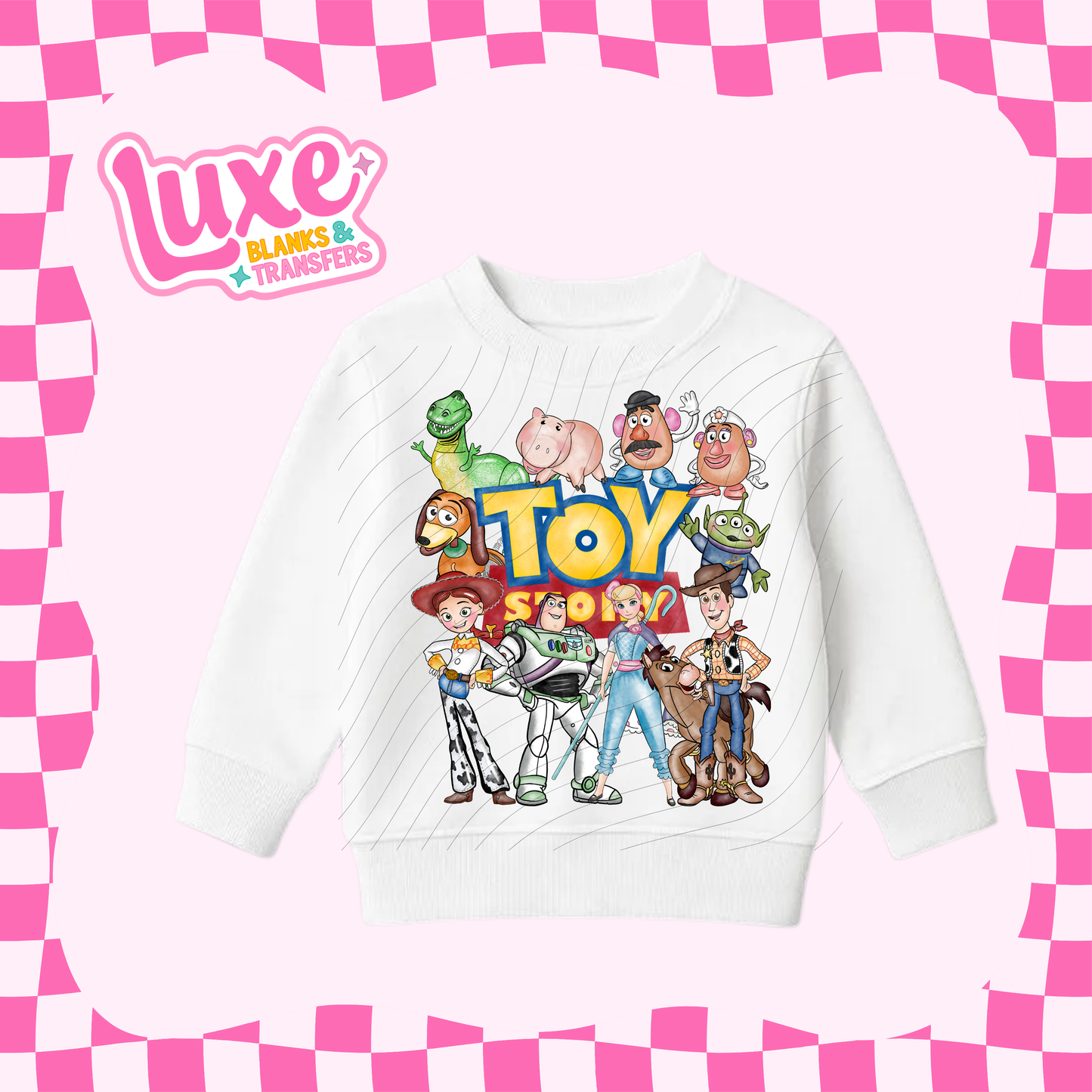 Toy Characters | Kids DTF Heat Transfer | #34