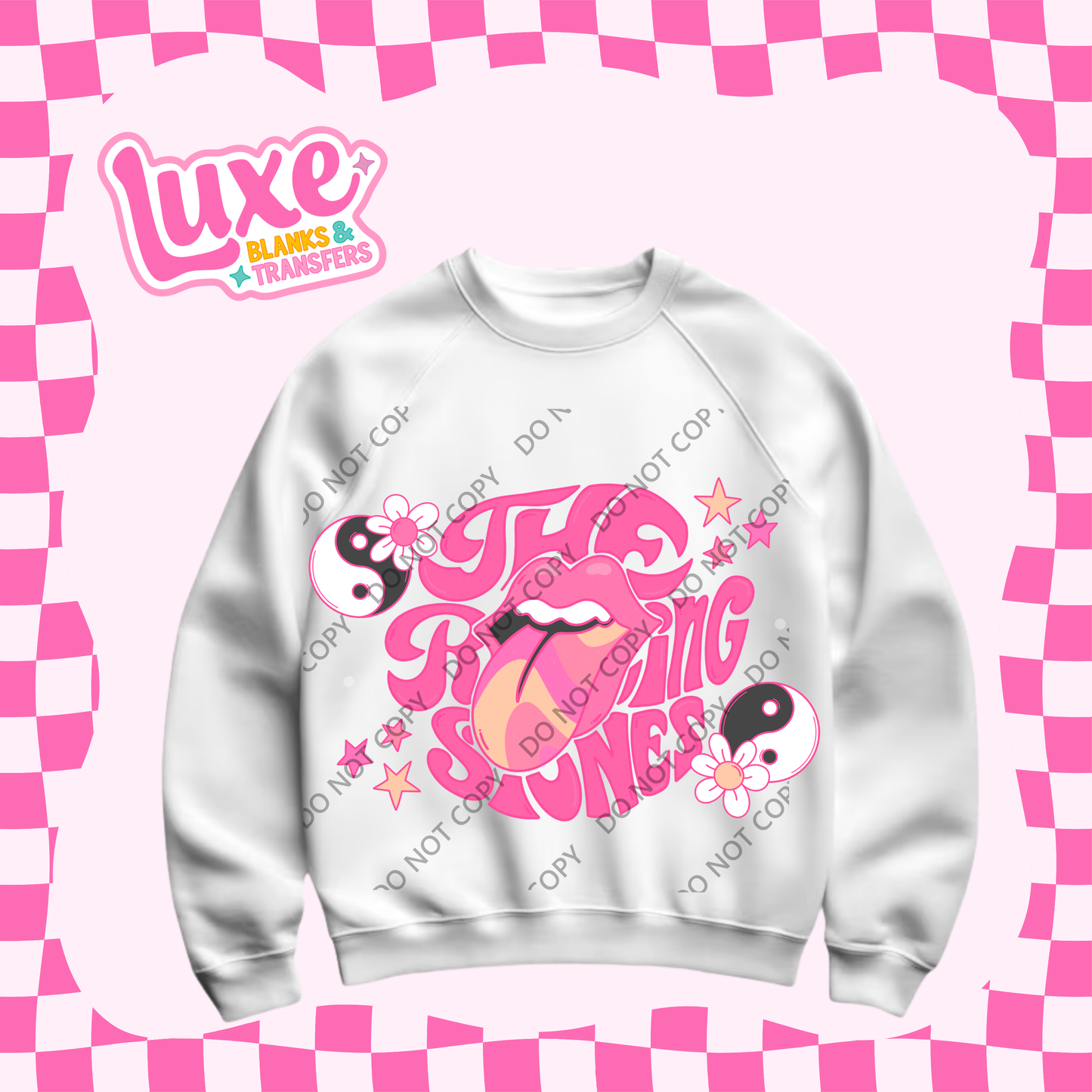 DTF Heat Transfer | Rolling St. Pink | #482