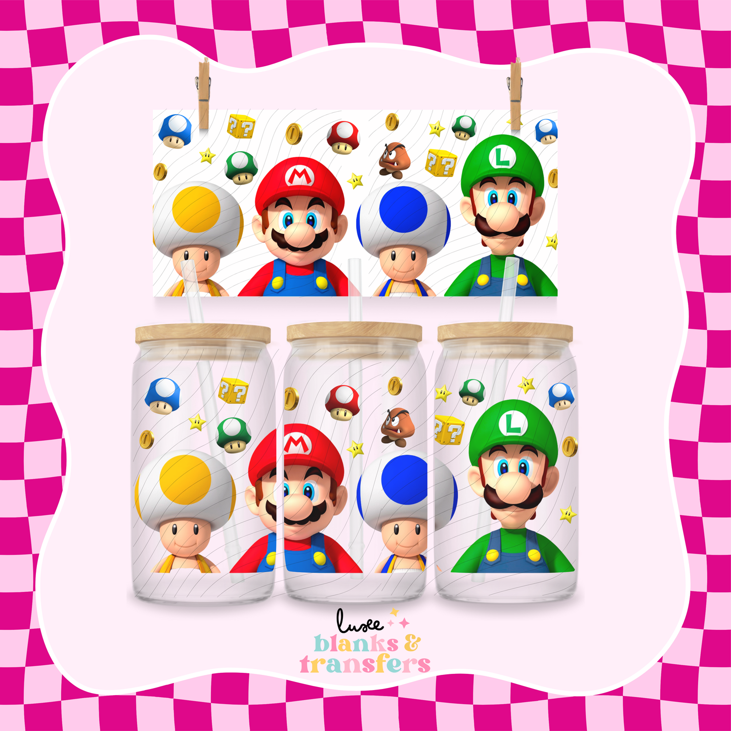 Super M Characters UV DTF Wrap (#470)