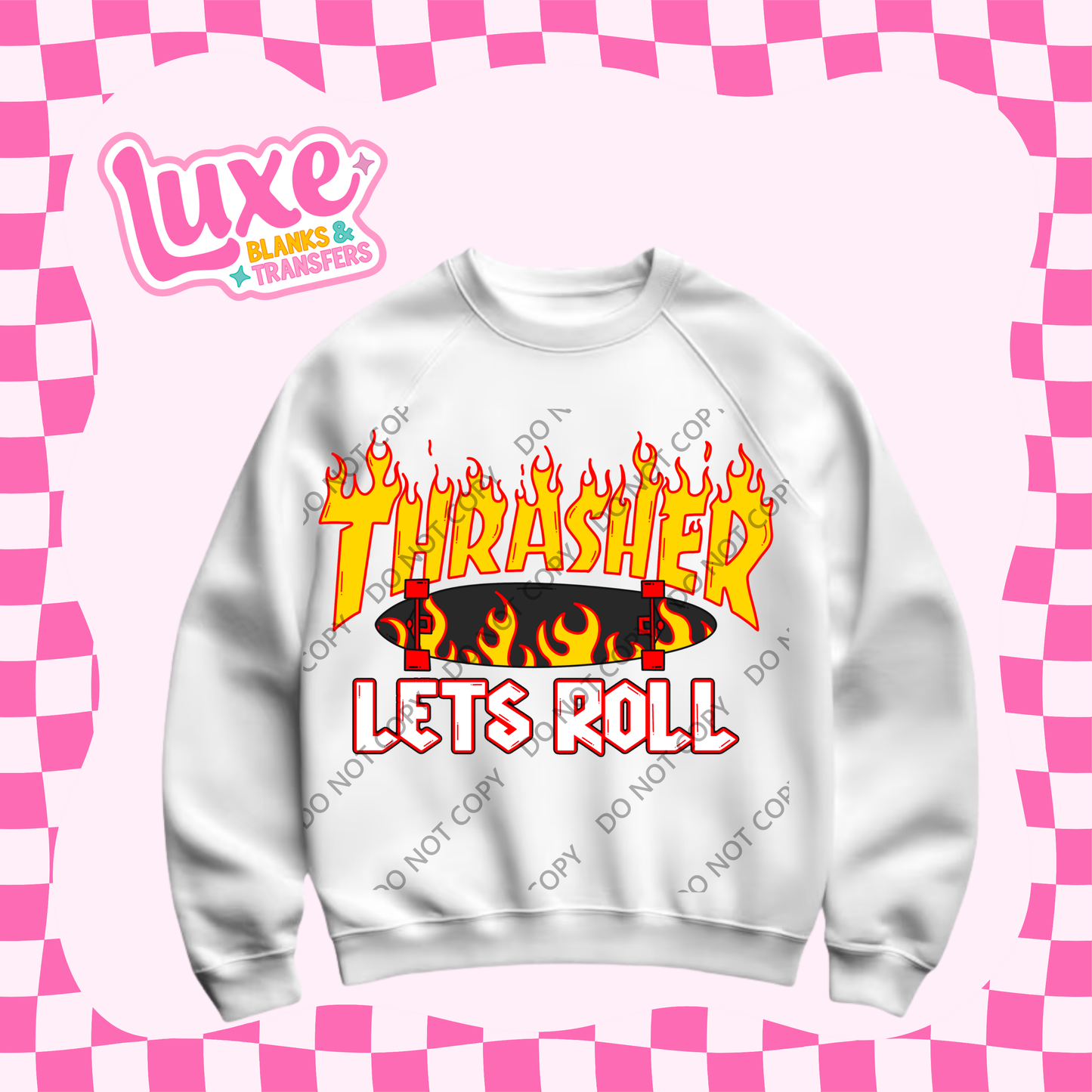 DTF Heat Transfer | Flame Brand | #488