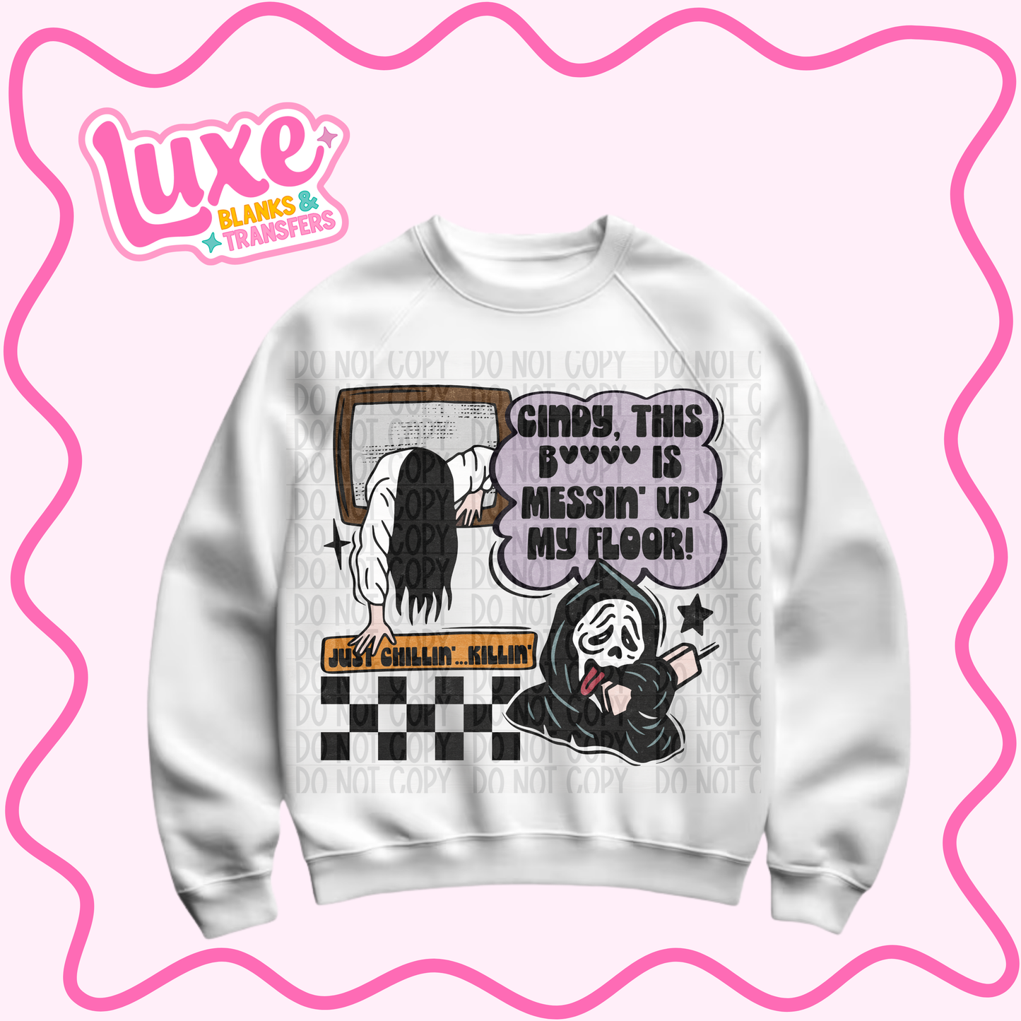 DTF Heat Transfer | Ghosty | #961