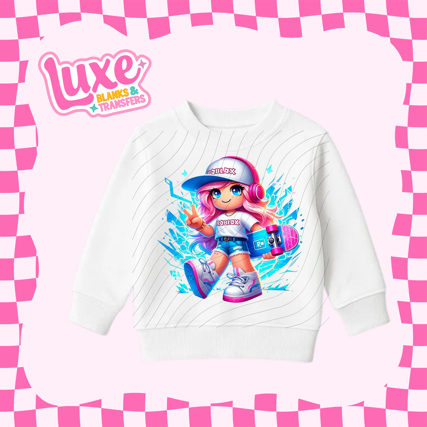 Blox Girl | Kids DTF Heat Transfer | #45