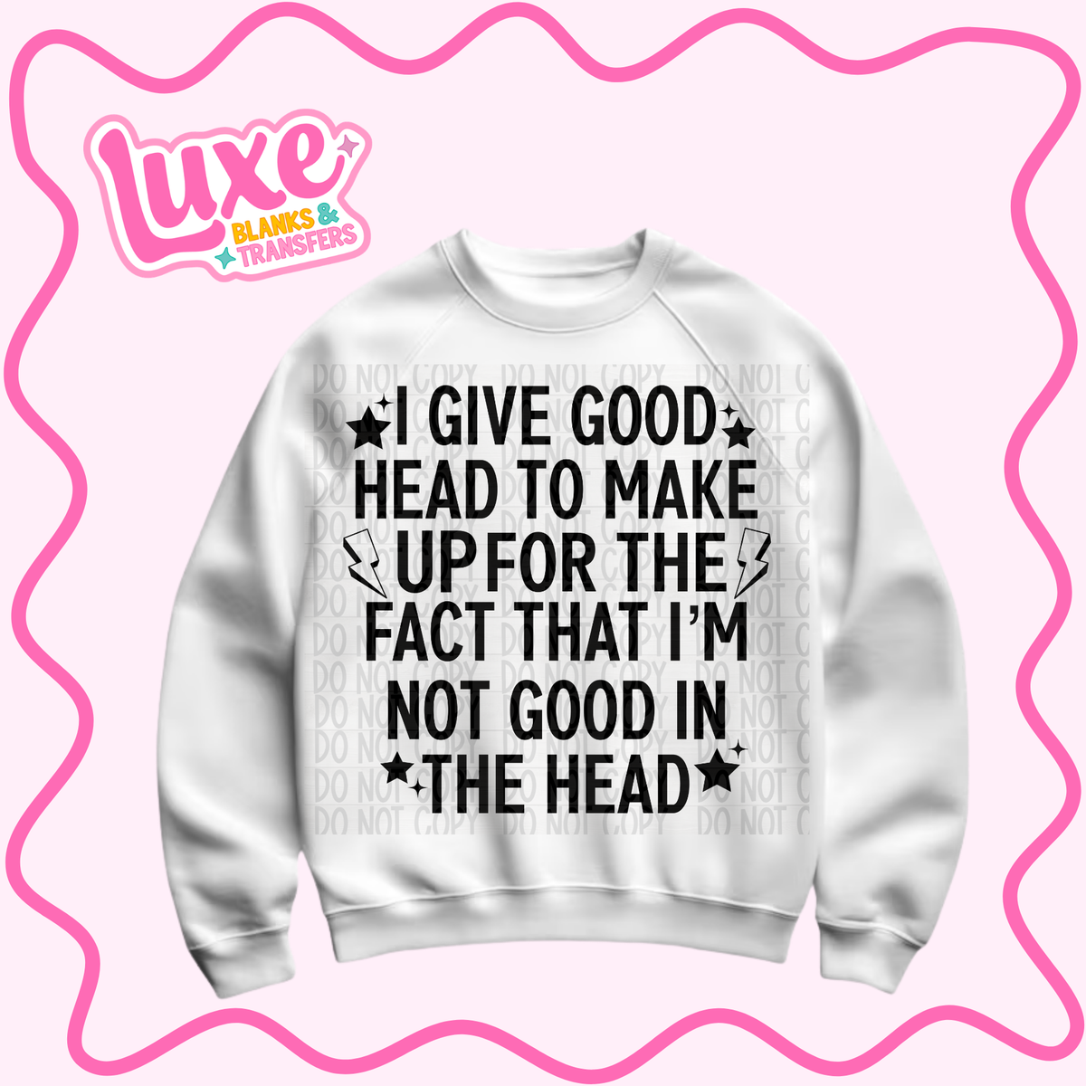 DTF Heat Transfer | Funny Naughty Quote | #1502