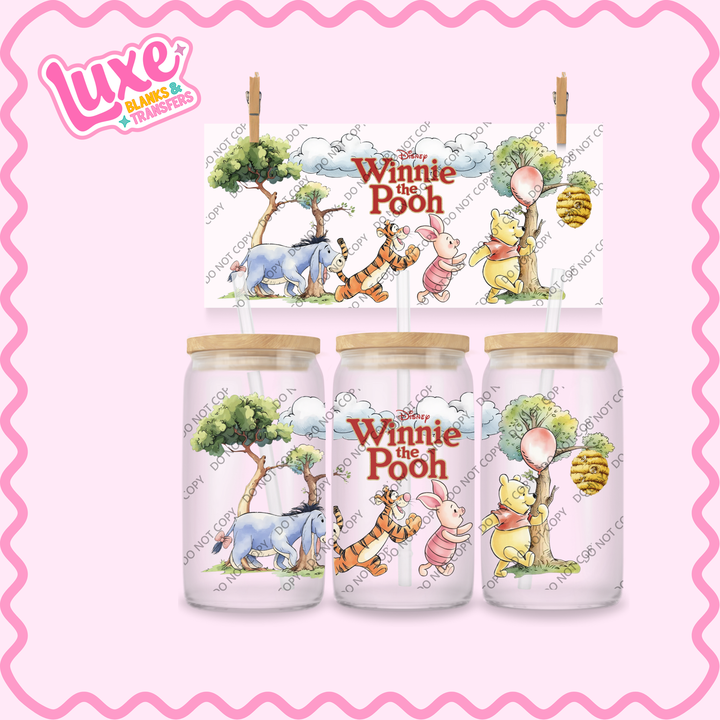 16oz UV DTF Wrap | Win & Friends | #2320