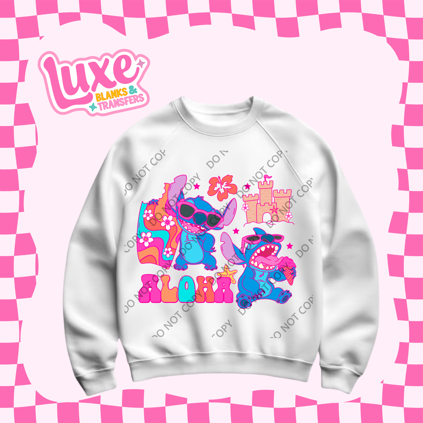 DTF Heat Transfer | Aloha | #493