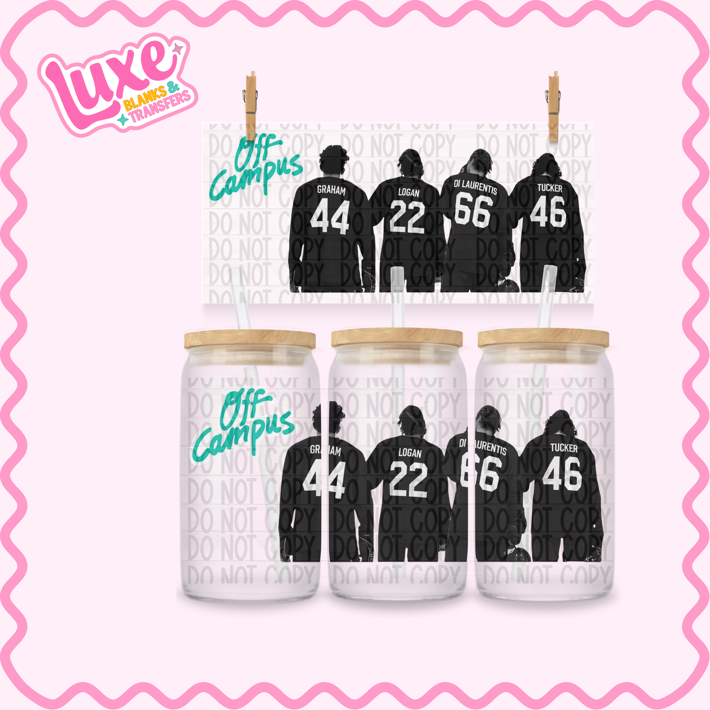16oz UV DTF Wrap | 0ff Campus (Exclusive) | #3601