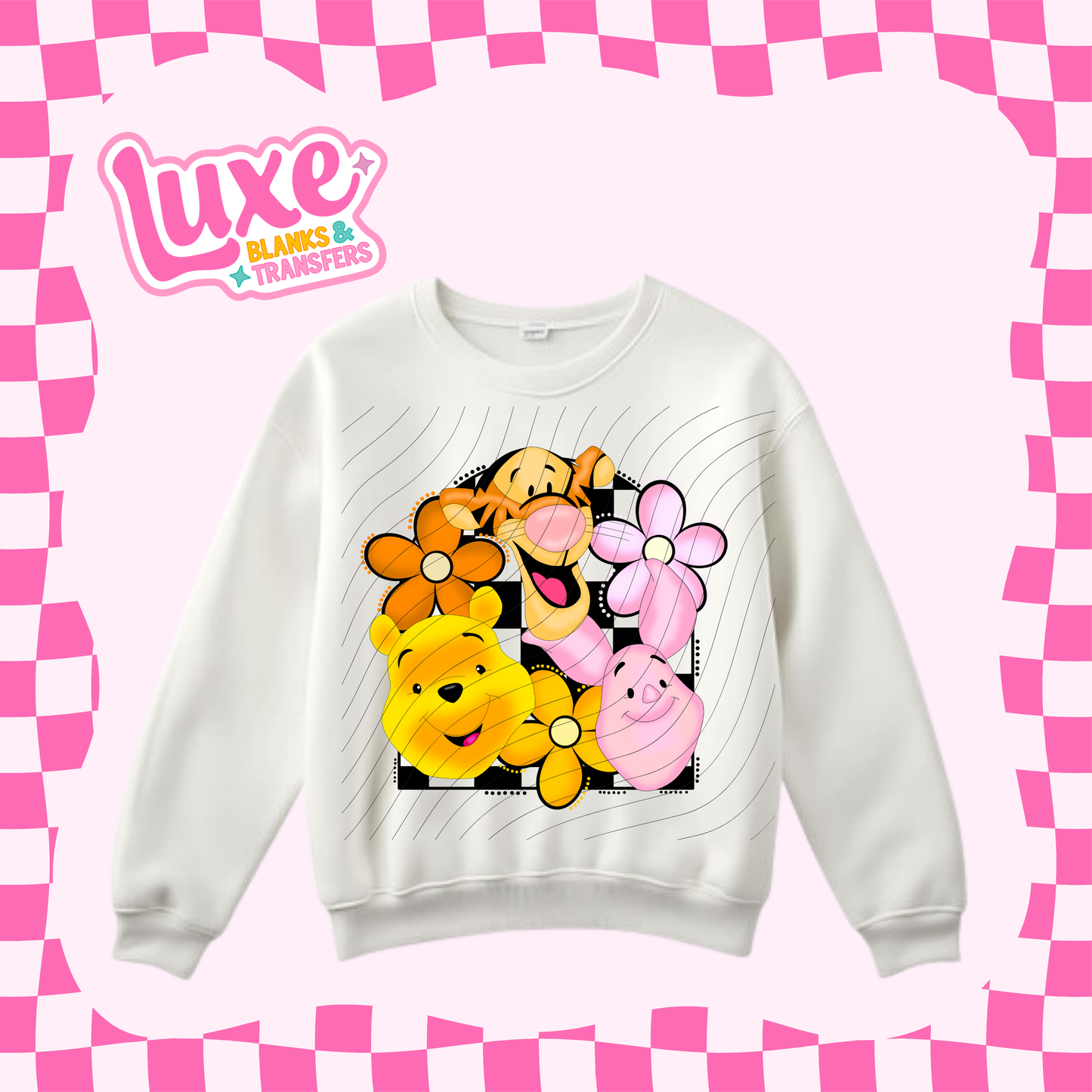DTF Heat Transfer | Cute Win & Pals | #321