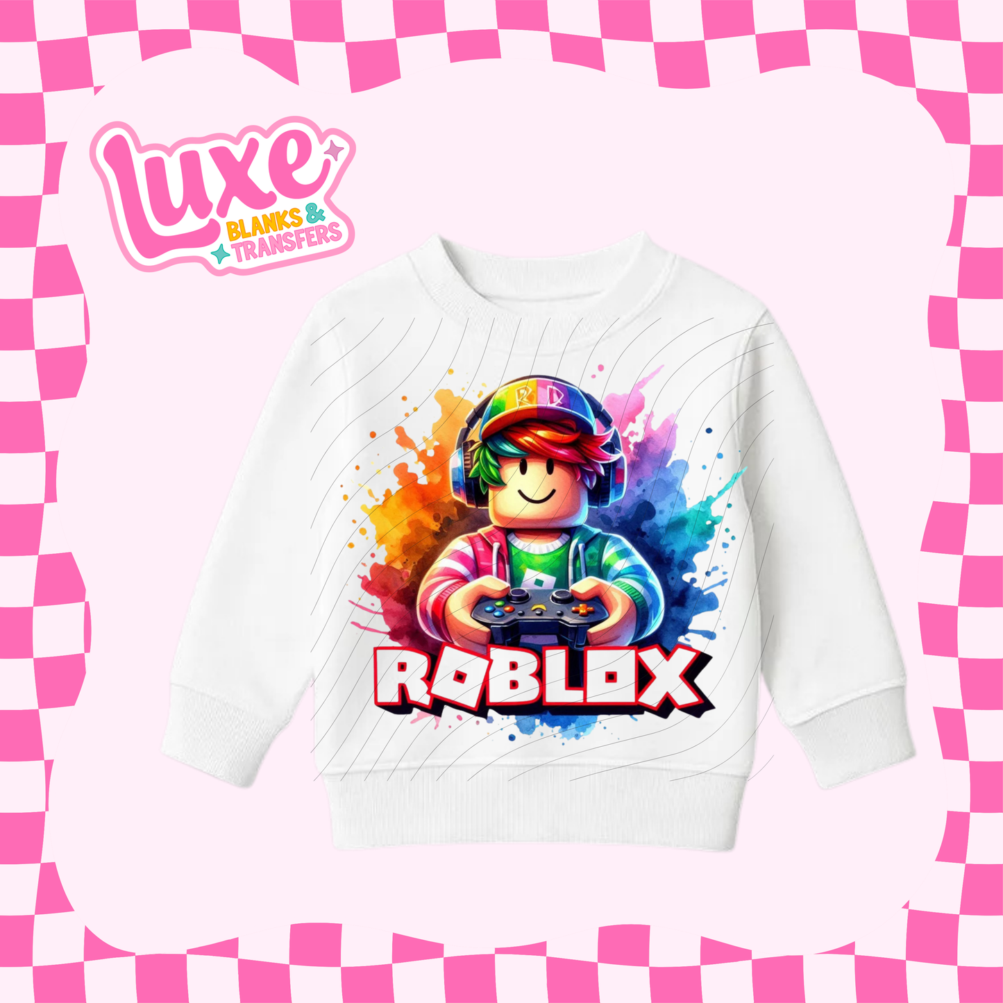 Blox Gamer 3 | Kids DTF Heat Transfer | #52