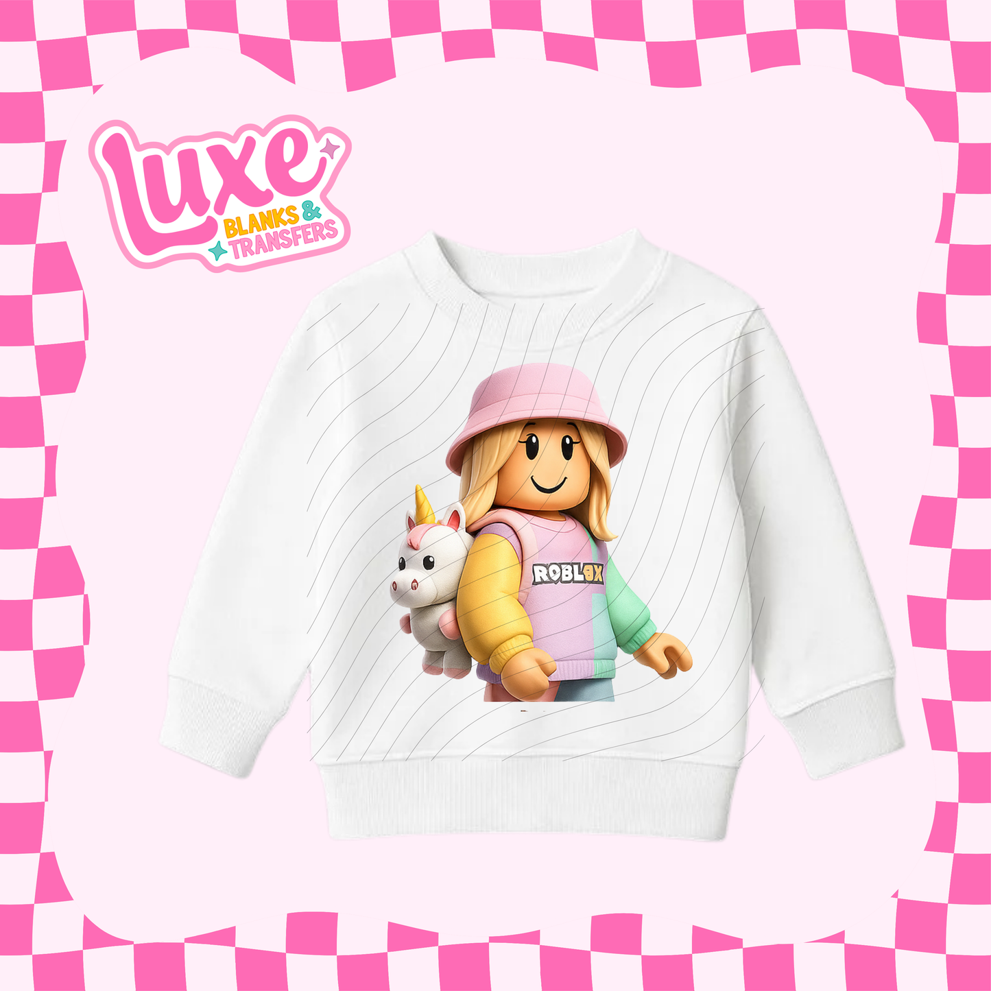 Blox Girl | Kids DTF Heat Transfer | #54