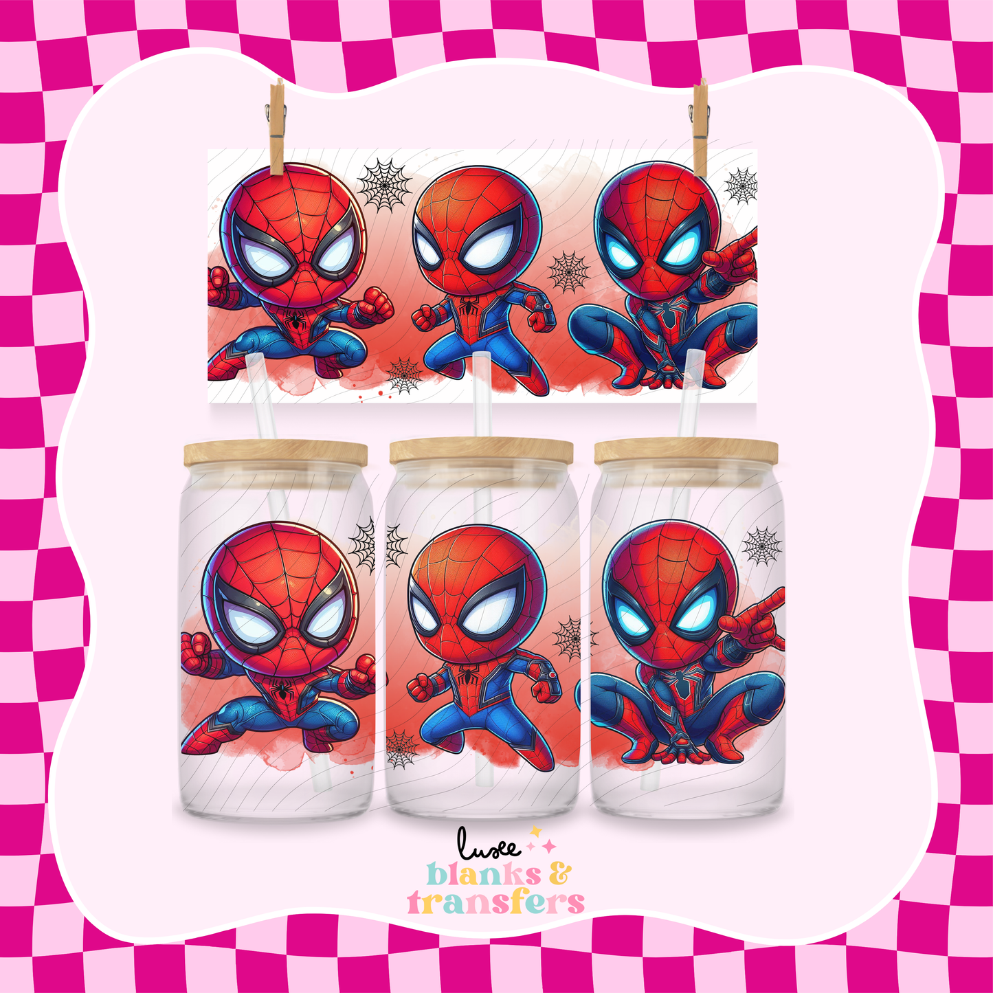 Cute Spidey 2 UV DTF Wrap (#485)