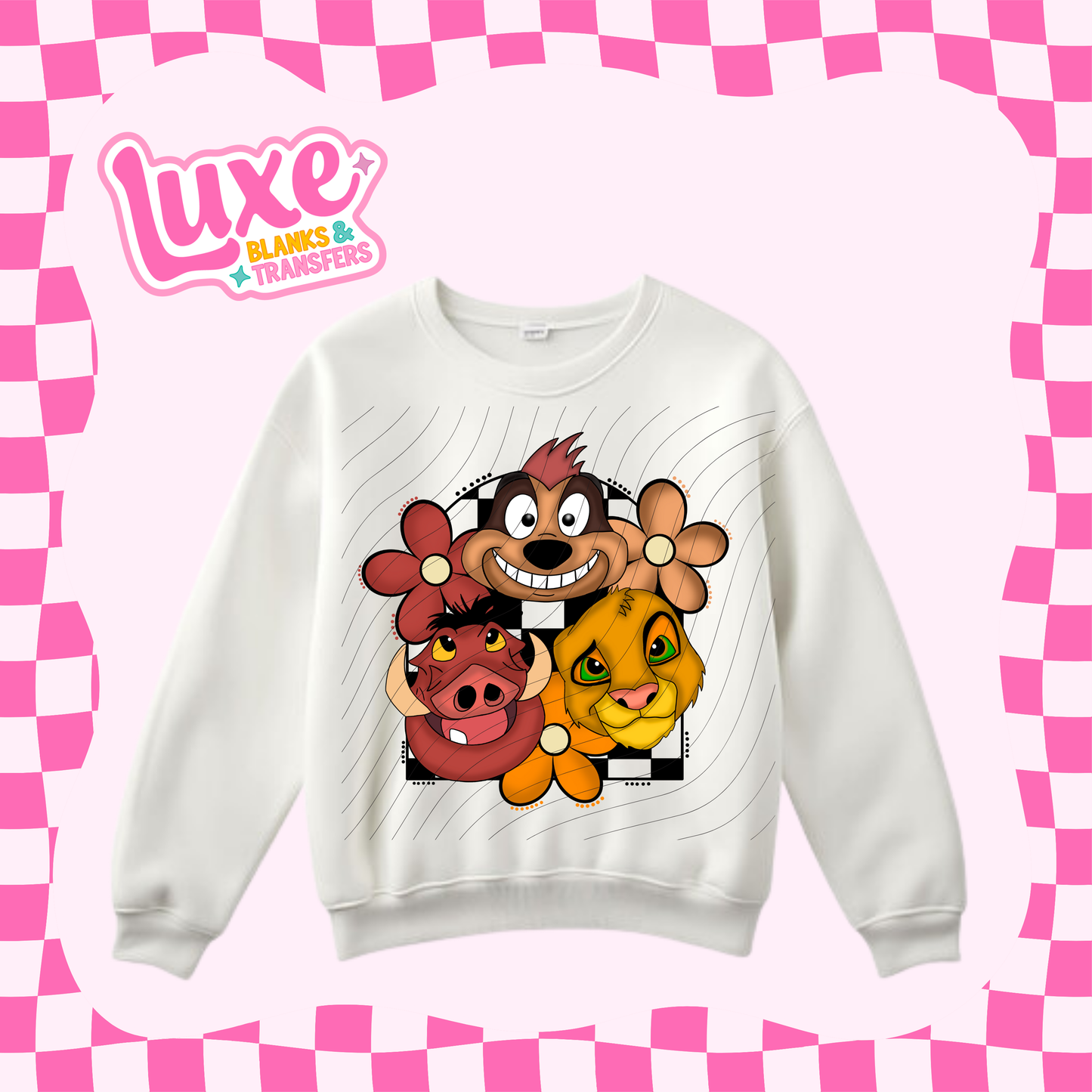 DTF Heat Transfer | Lion Cartoon Movie | #322