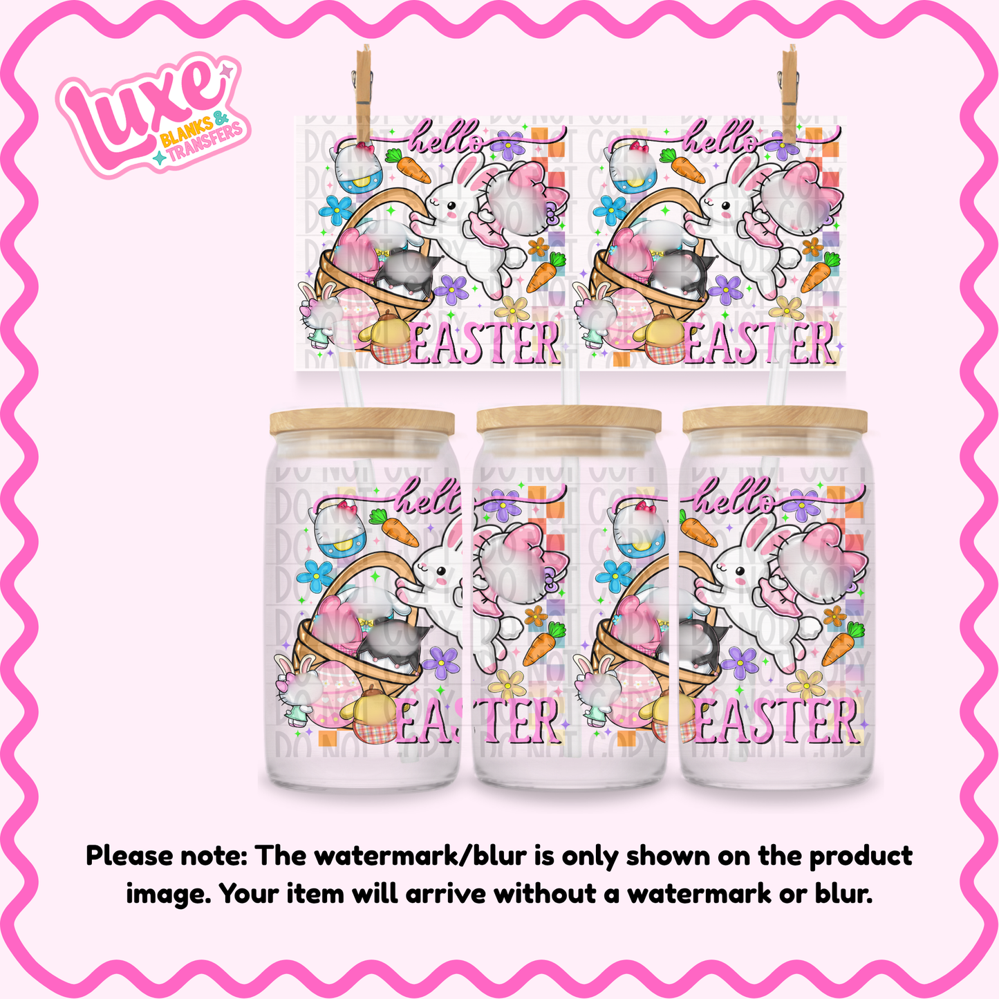 16oz UV DTF Wrap | San/r10 Easter | #2397
