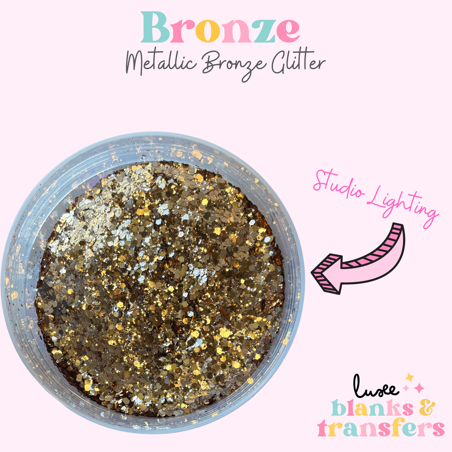 “Bronze” Chunky Mix Glitter