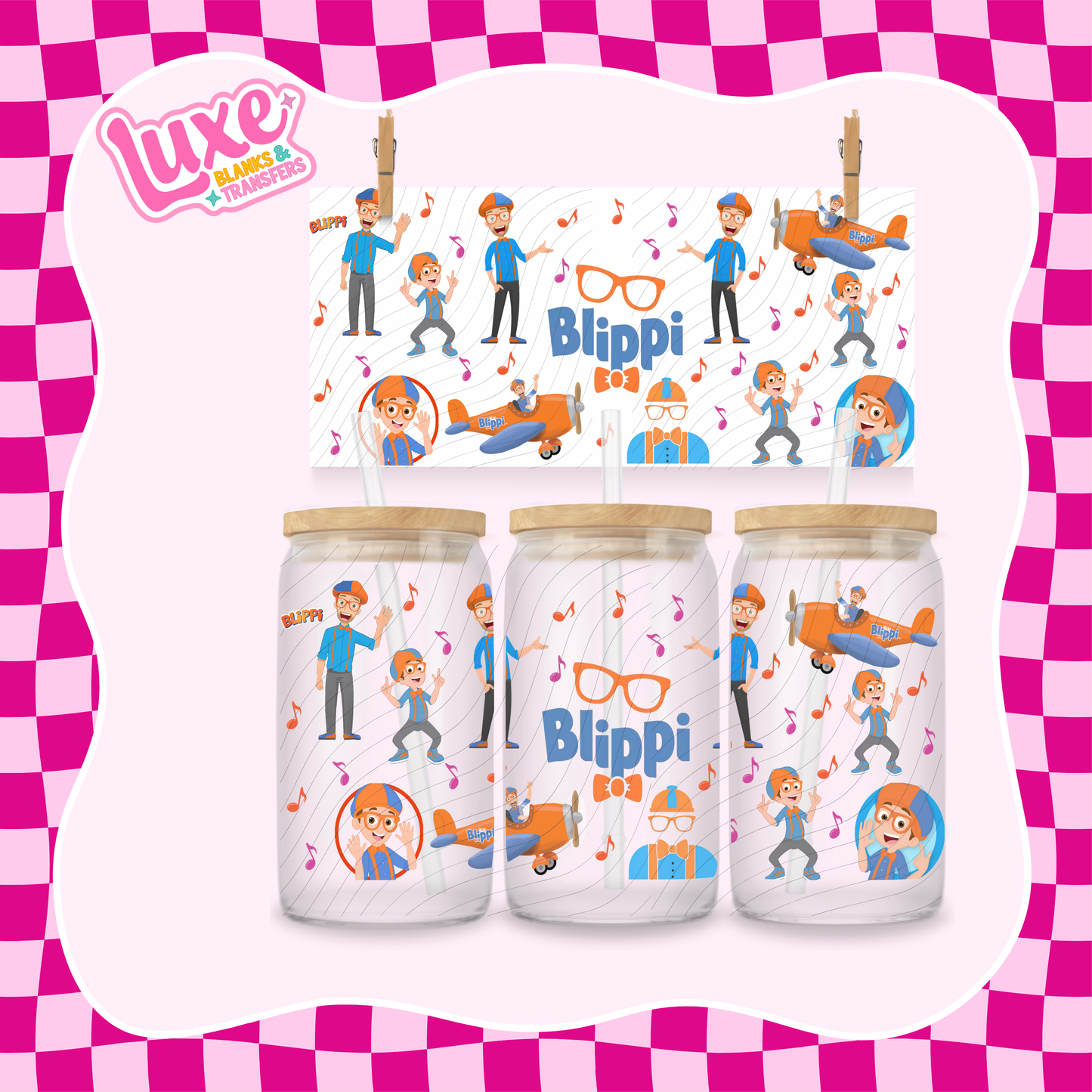 Blippi | 16oz UV DTF Wrap | #1372