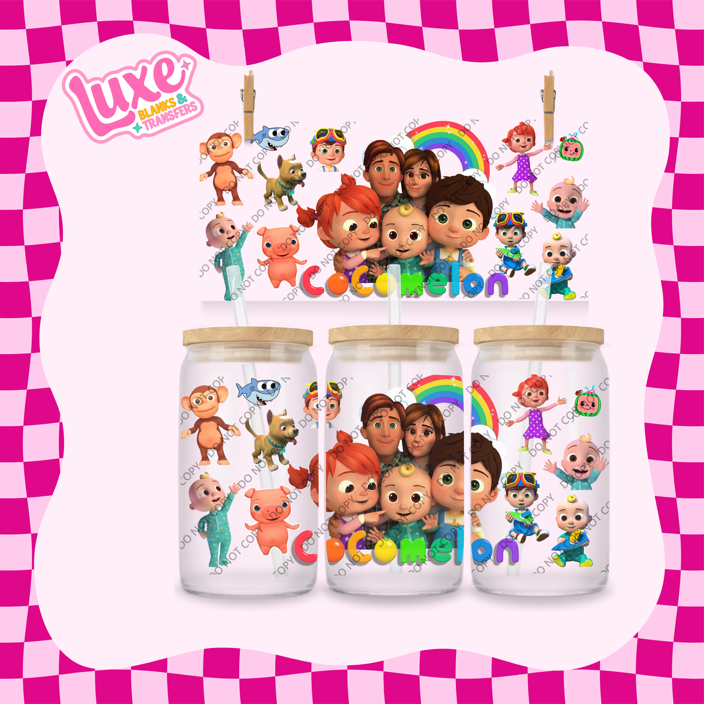 16oz UV DTF Wrap | Coco Show | #1861