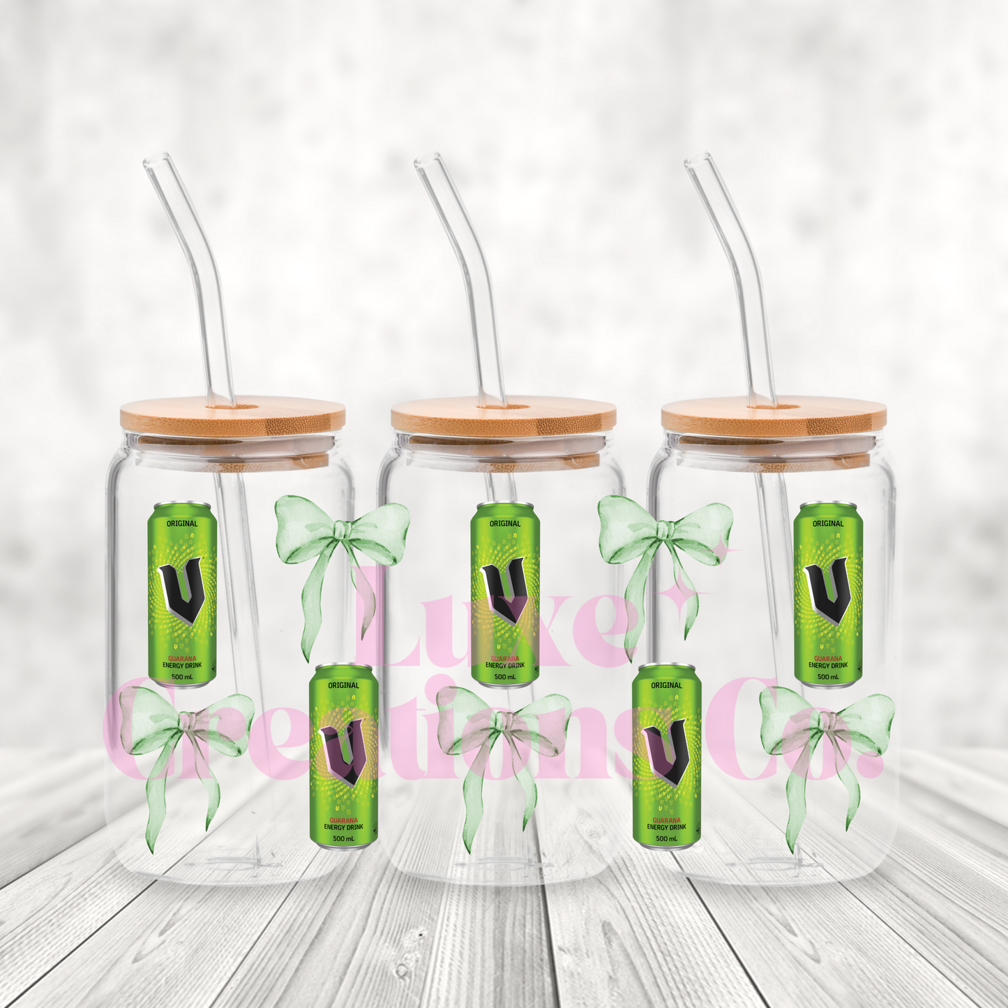 V Green Style #2 UV DTF Wrap (#210)