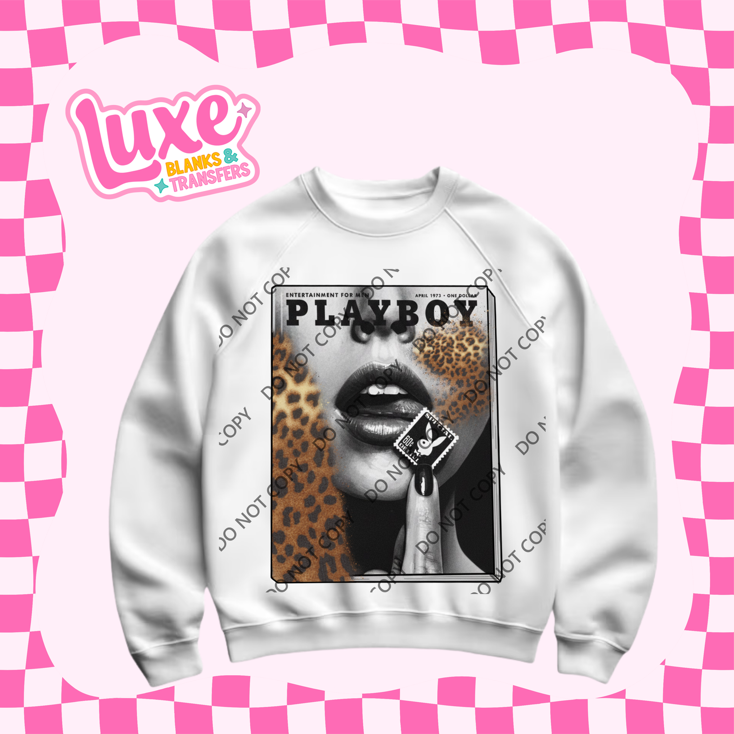 DTF Heat Transfer | Play Bunny | #513