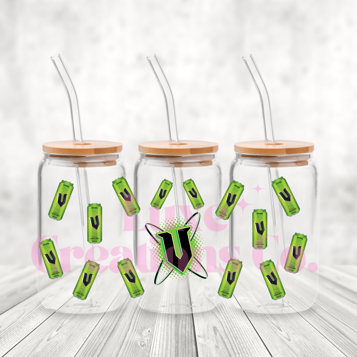 V Green Style #3 UV DTF Wrap (#284)