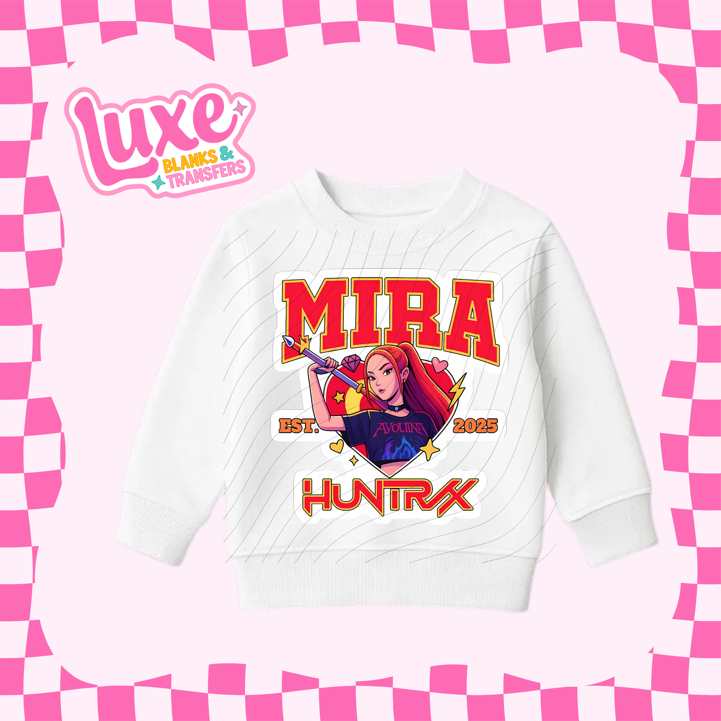 K-Pop Demon Hunters 15 | Kids DTF Heat Transfer | #74