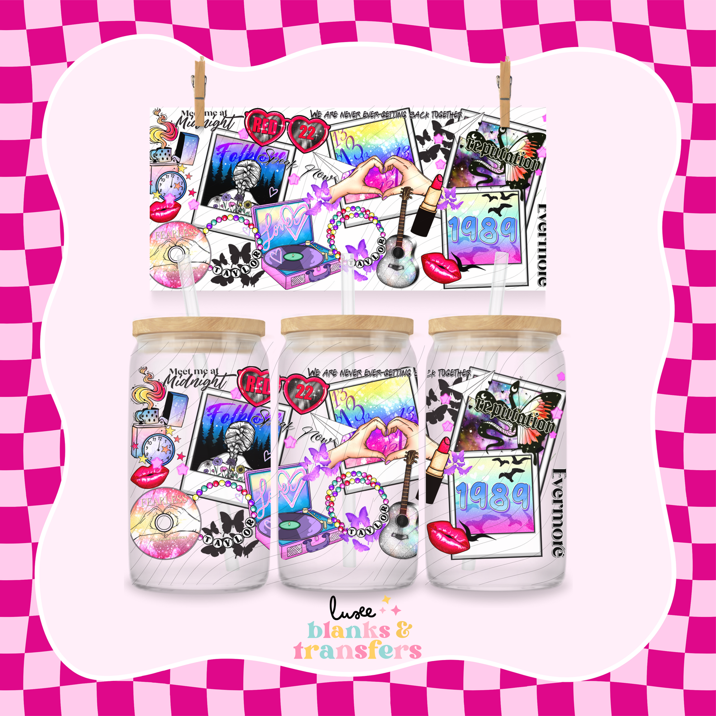 Eras Tour UV DTF Wrap (#883)