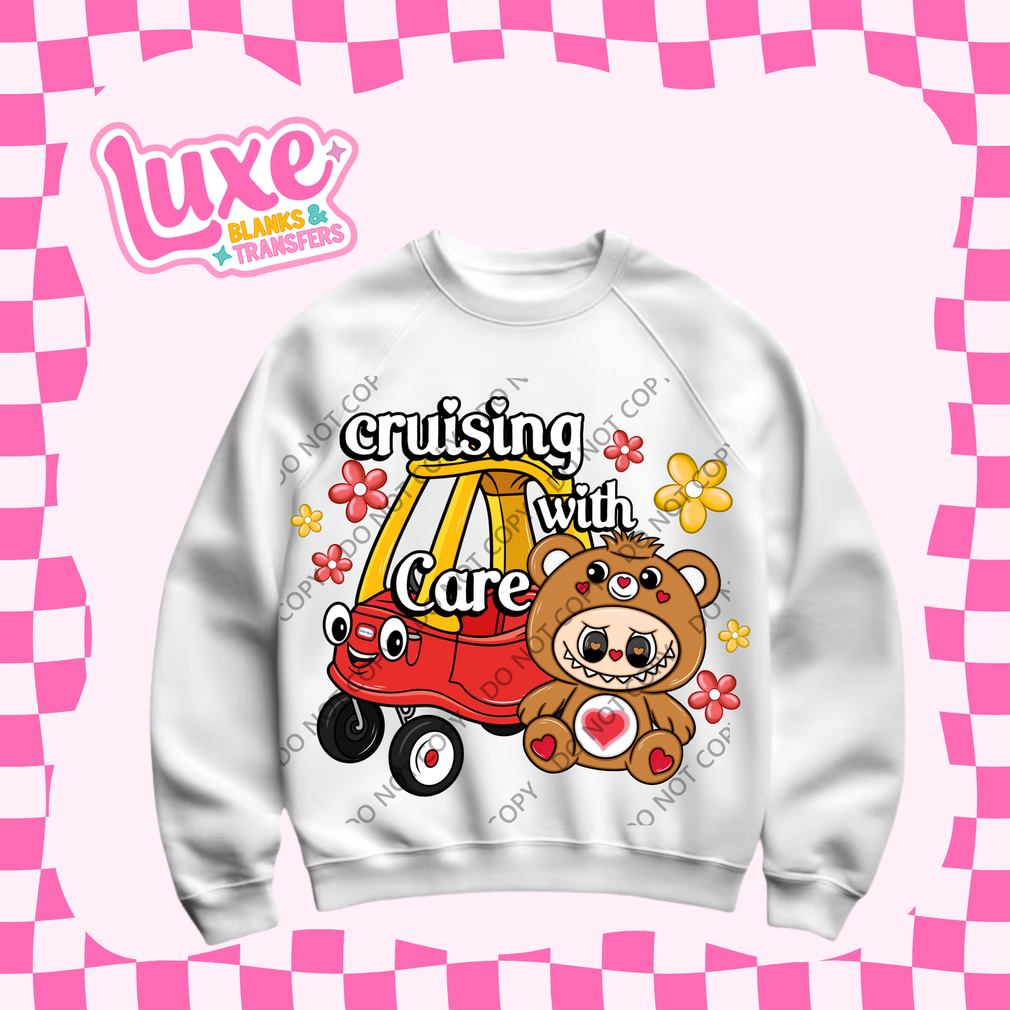 DTF Heat Transfer | Care X Bubu | #521