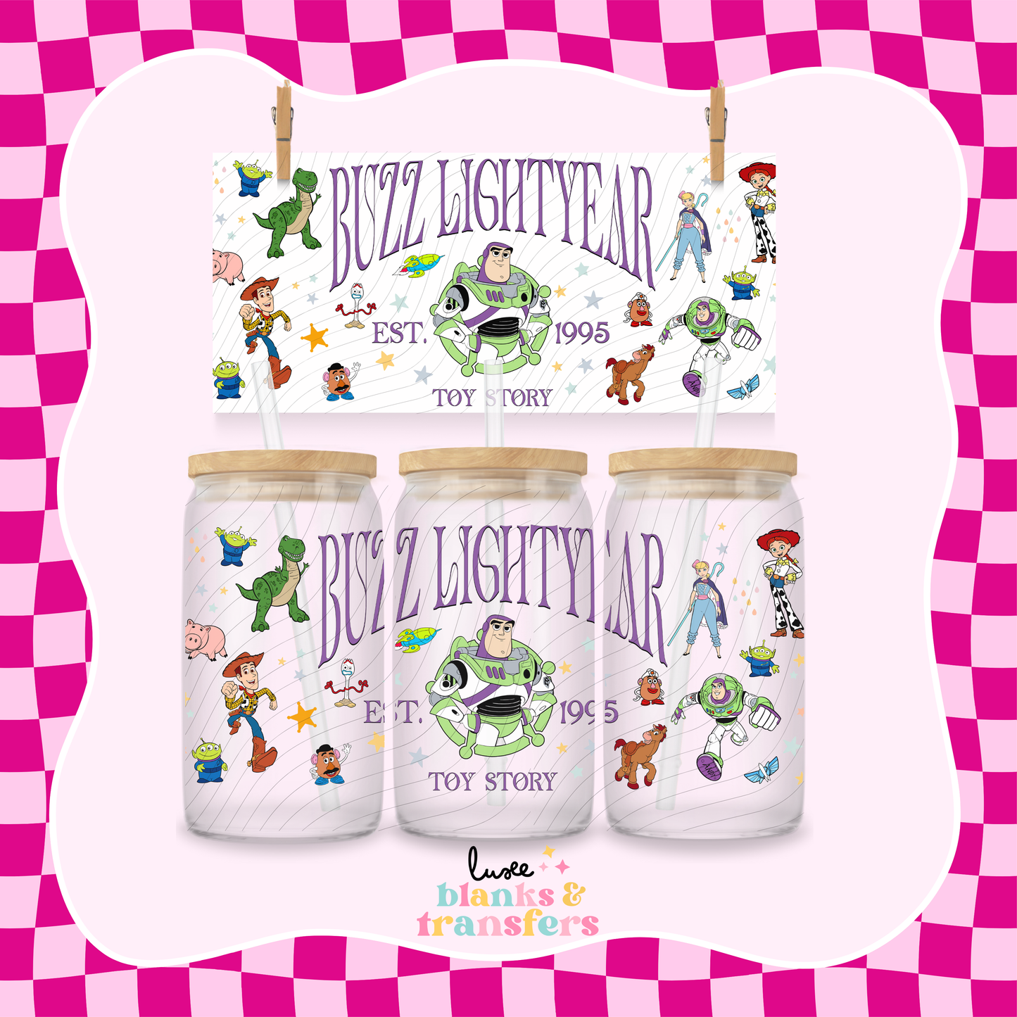Buzz Character UV DTF Wrap (#501)