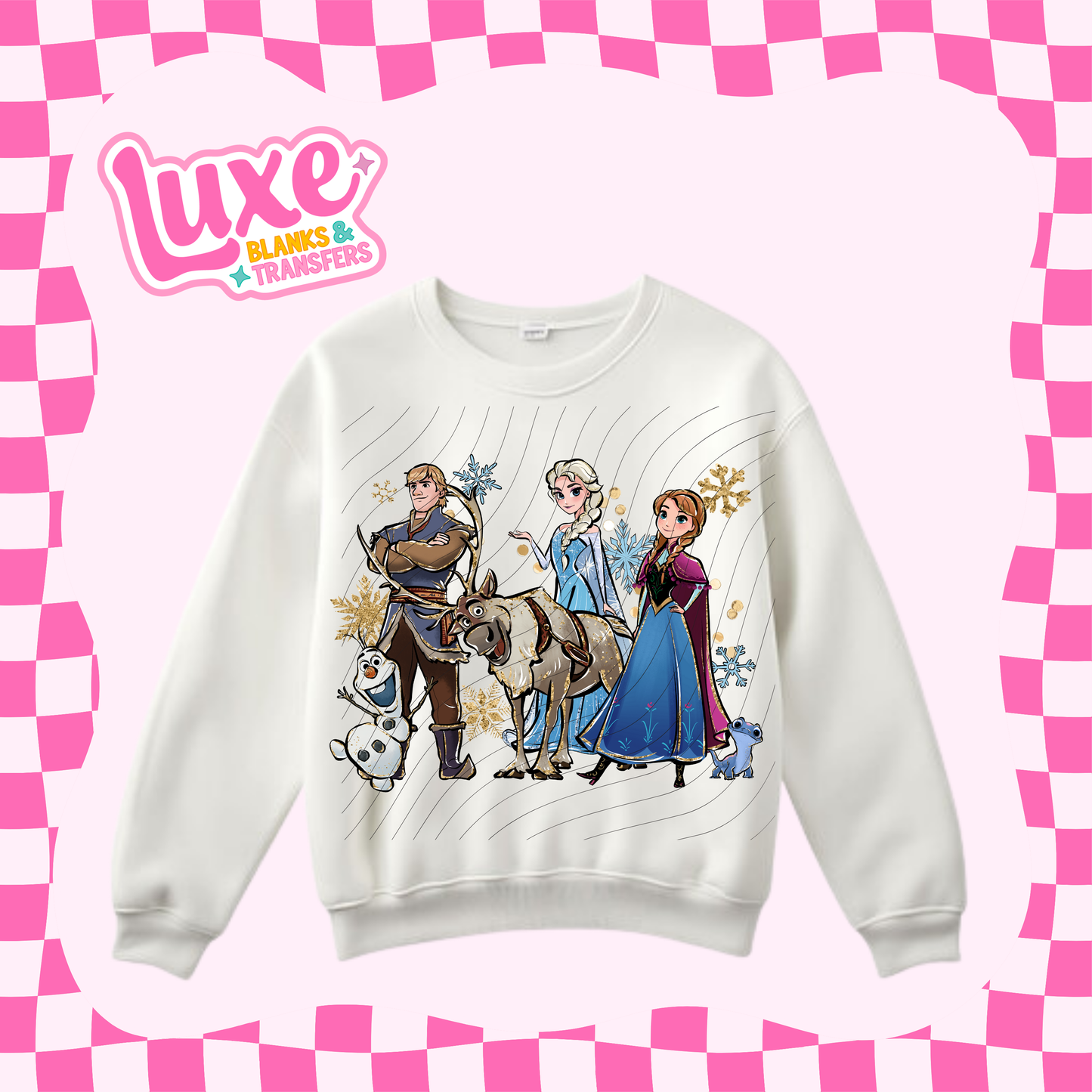 DTF Heat Transfer | Ice Princess | #324