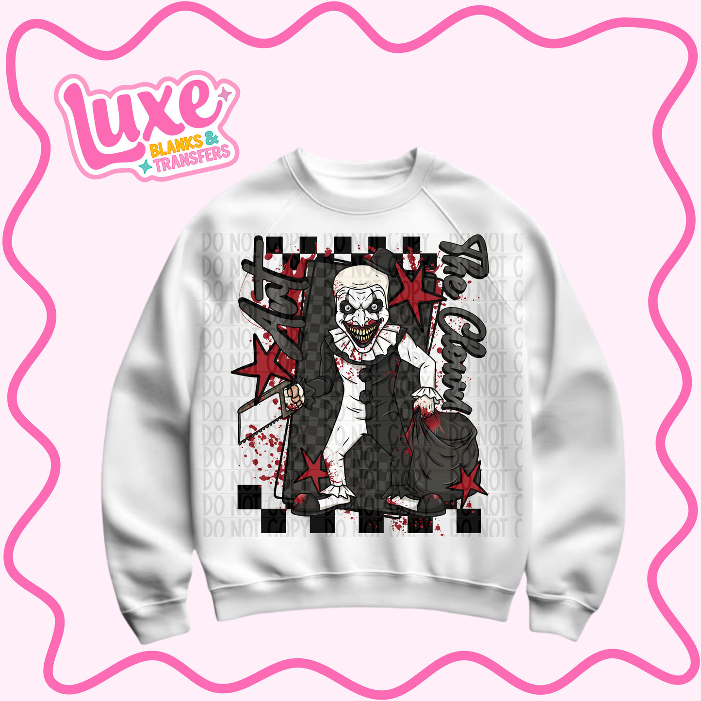 DTF Heat Transfer | Art Horror | #1000