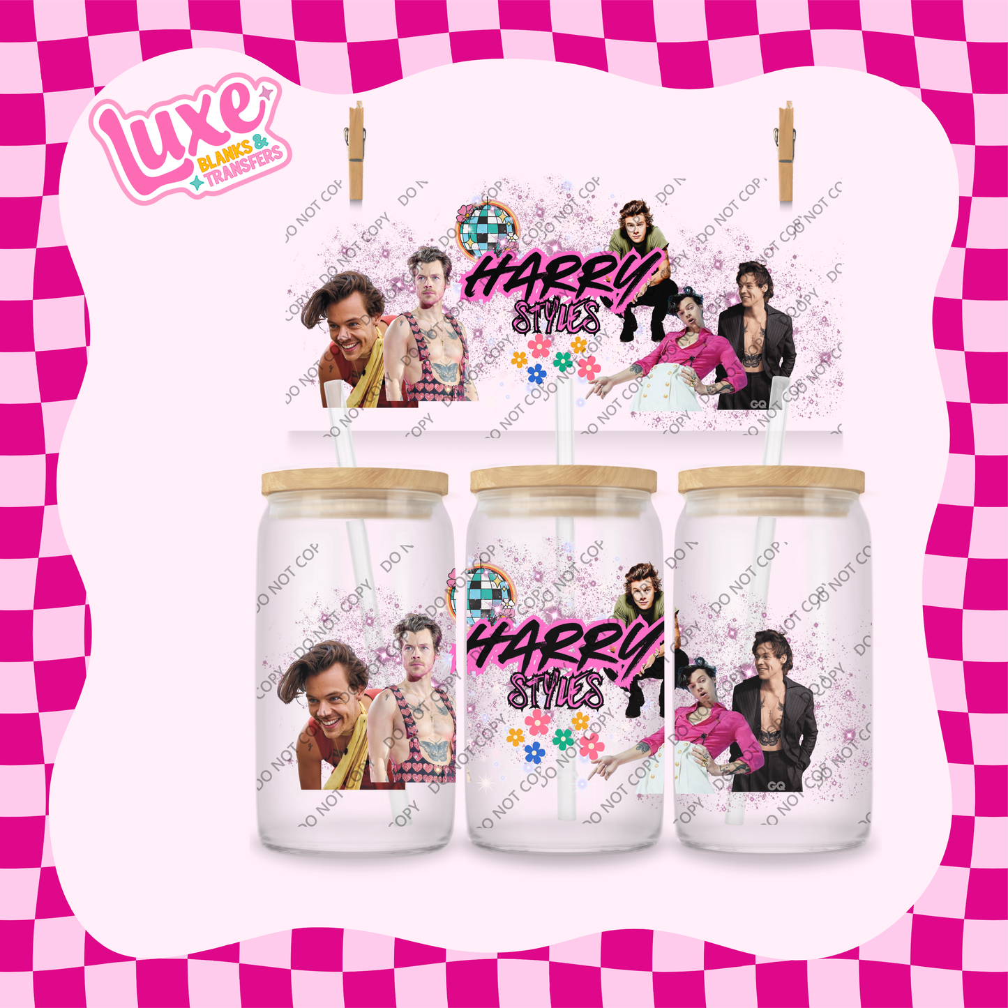 16oz UV DTF Wrap | H.Styles | #1875