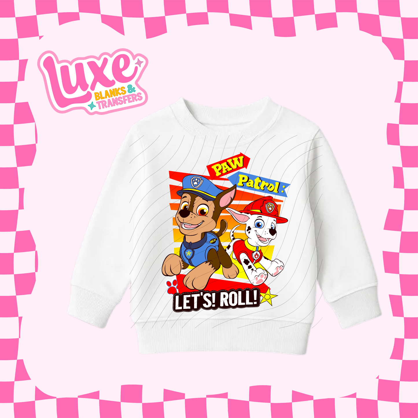 Paw Characters 2 | Kids DTF Heat Transfer | #89