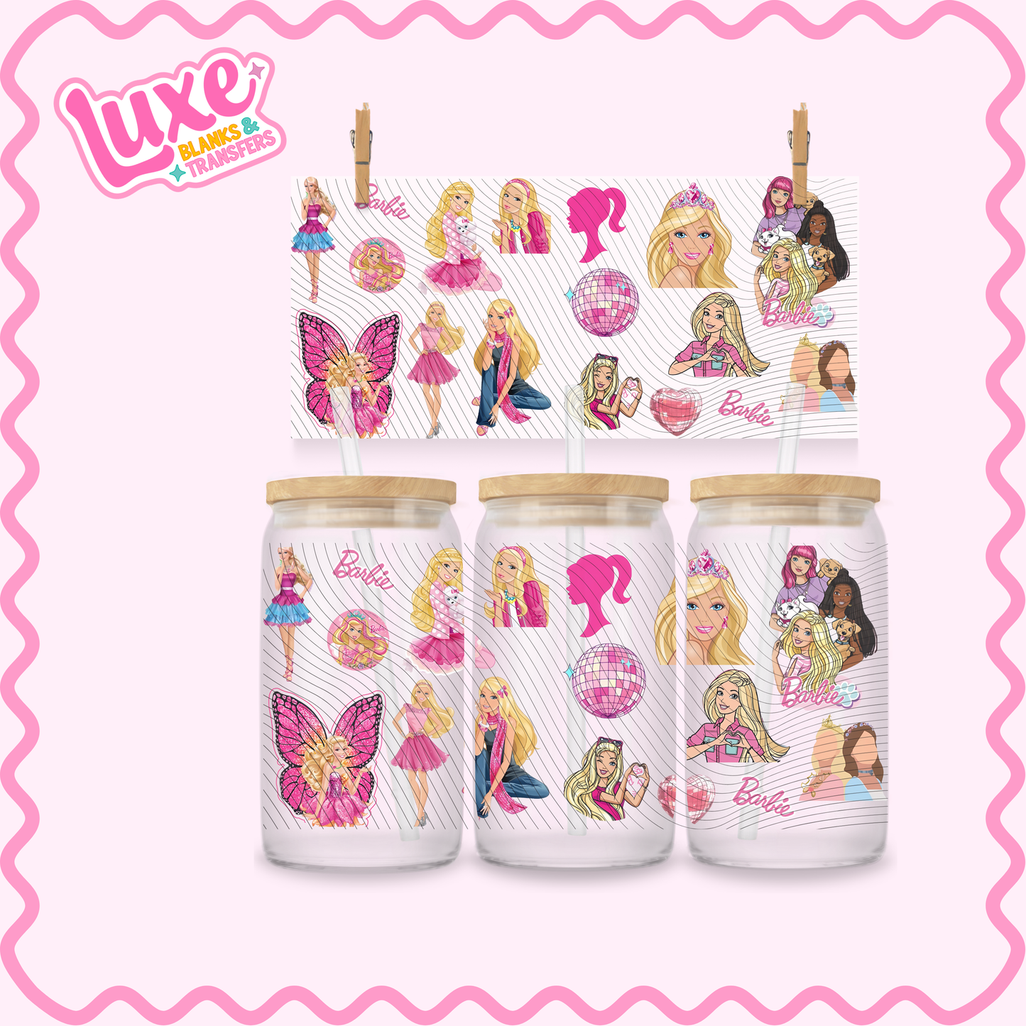 16oz UV DTF Wrap | B-Girl | #2670