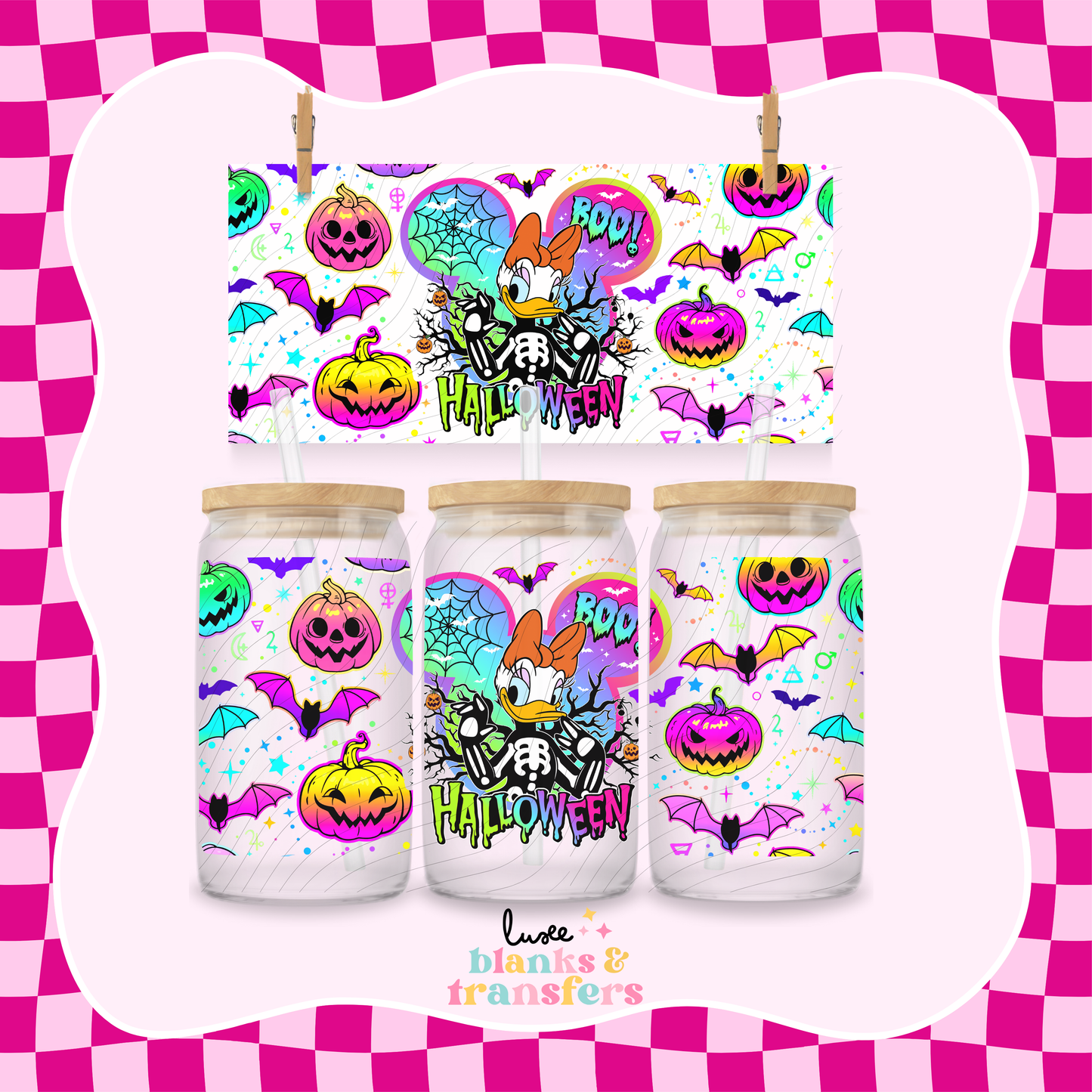 Halloween Duck UV DTF Wrap (#510)