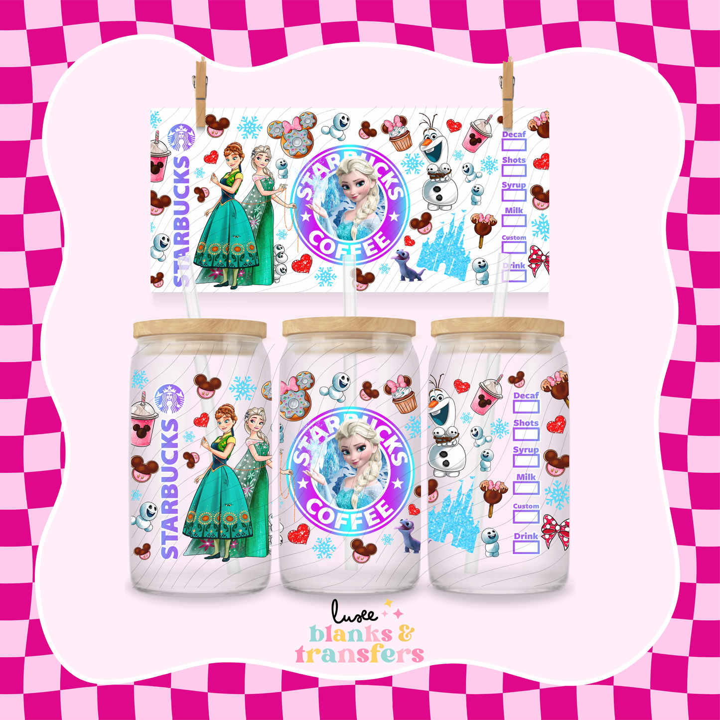 Princess Starby UV DTF Wrap (#513)