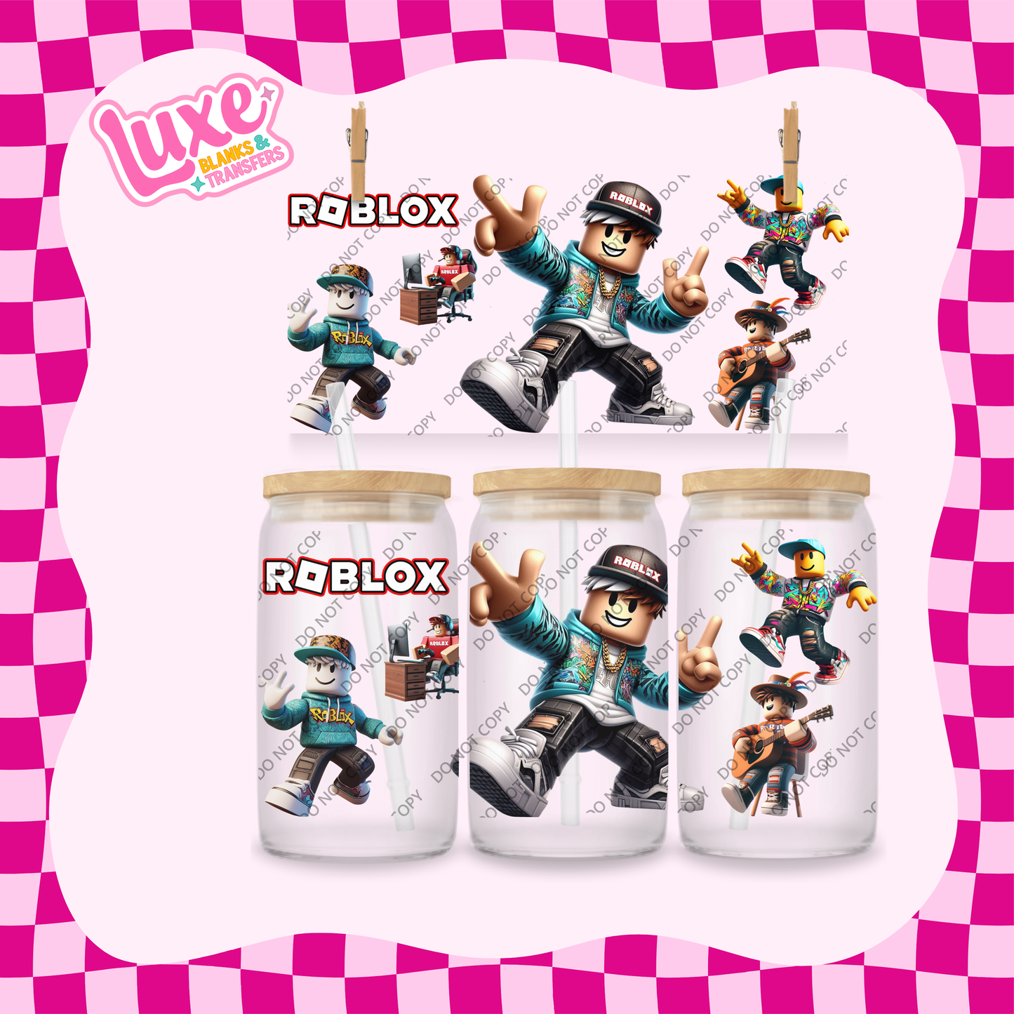 16oz UV DTF Wrap | Blox | #1899