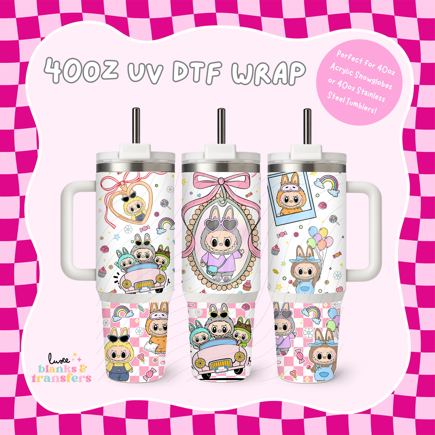 Bubu #6 40oz UV DTF Wrap (#B28)