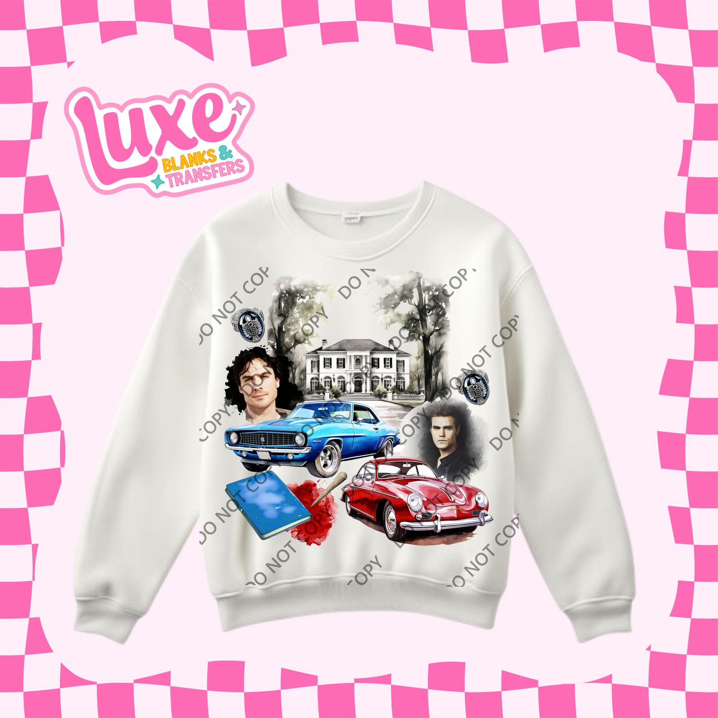 DTF Heat Transfer | Vamp Diaries | #327