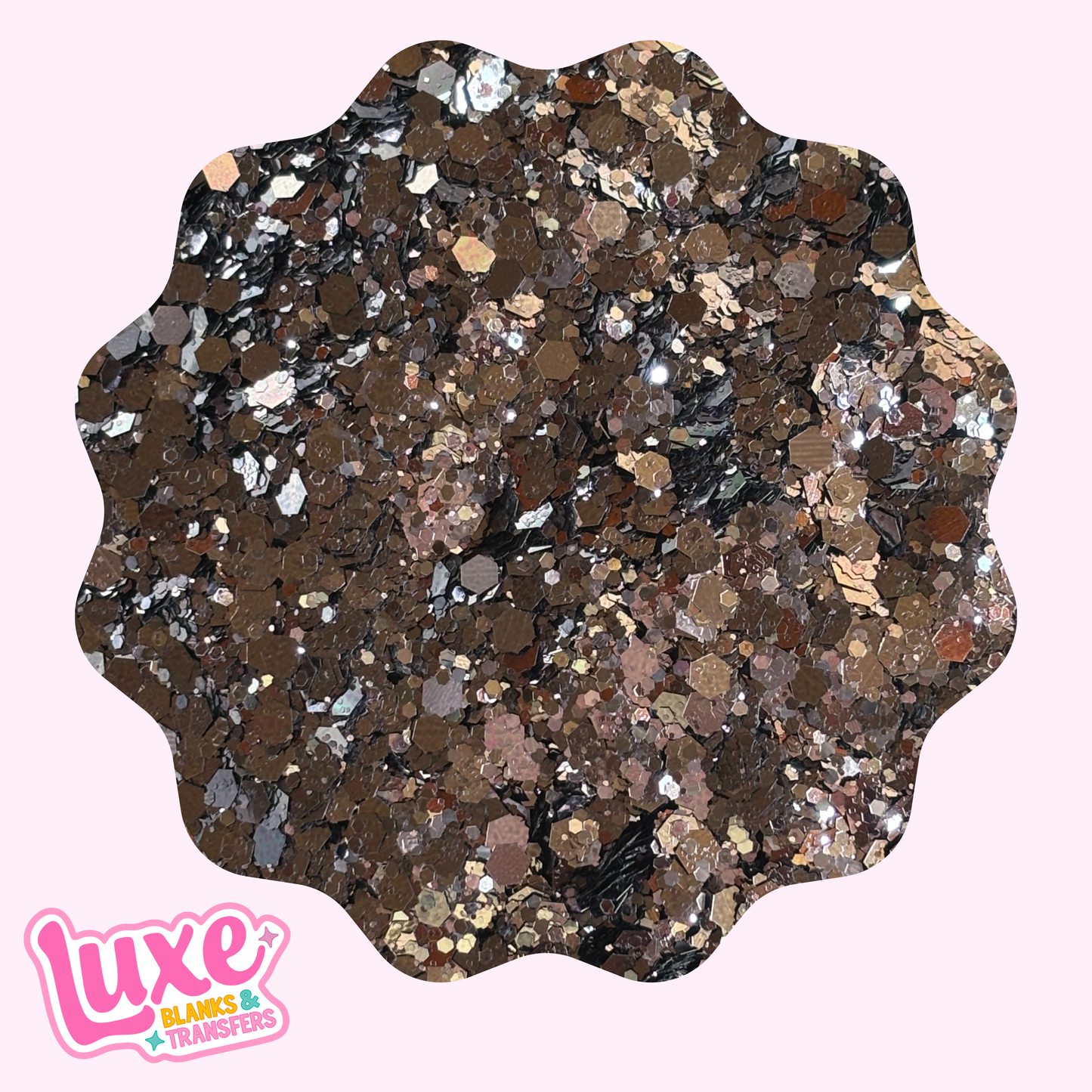 "Carbon" Chunky Mix Glitter