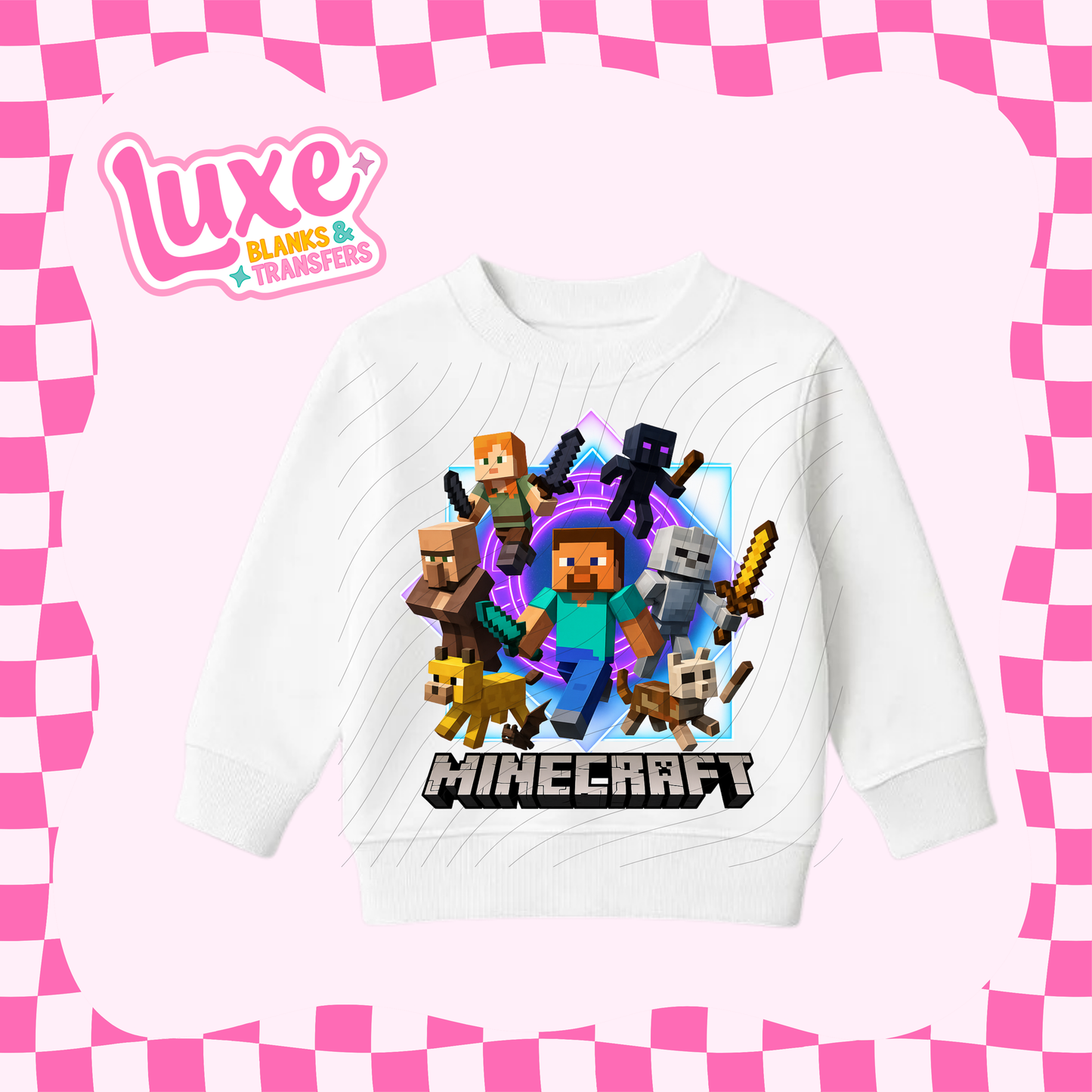 Mine Game 3 | Kids DTF Heat Transfer | #115