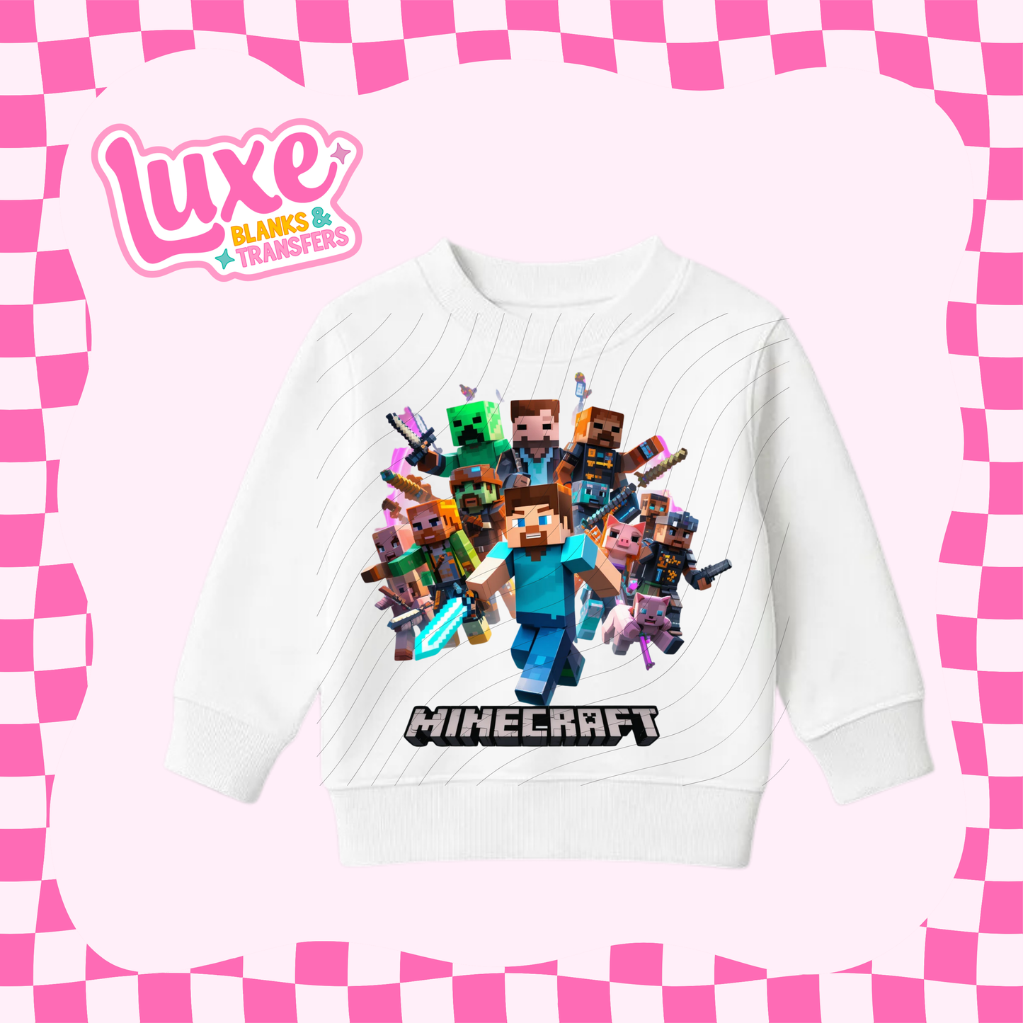 Mine Game 5 | Kids DTF Heat Transfer | #117