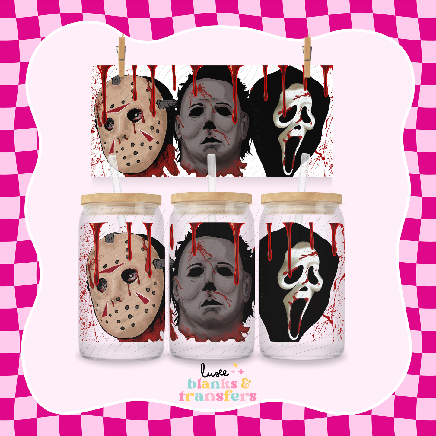 Horror UV DTF Wrap (#532)