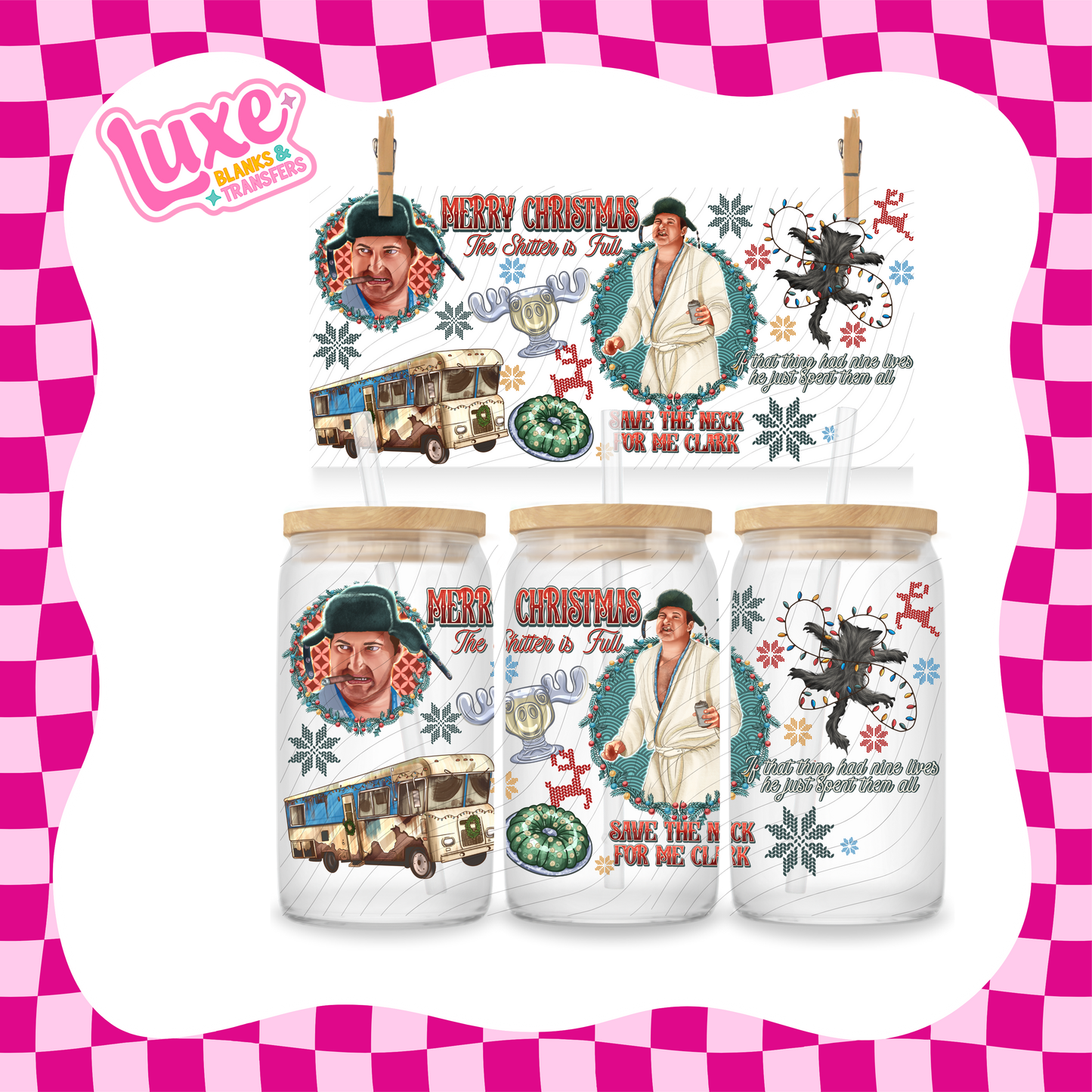 Cousin Eddie UV DTF Wrap (#928)
