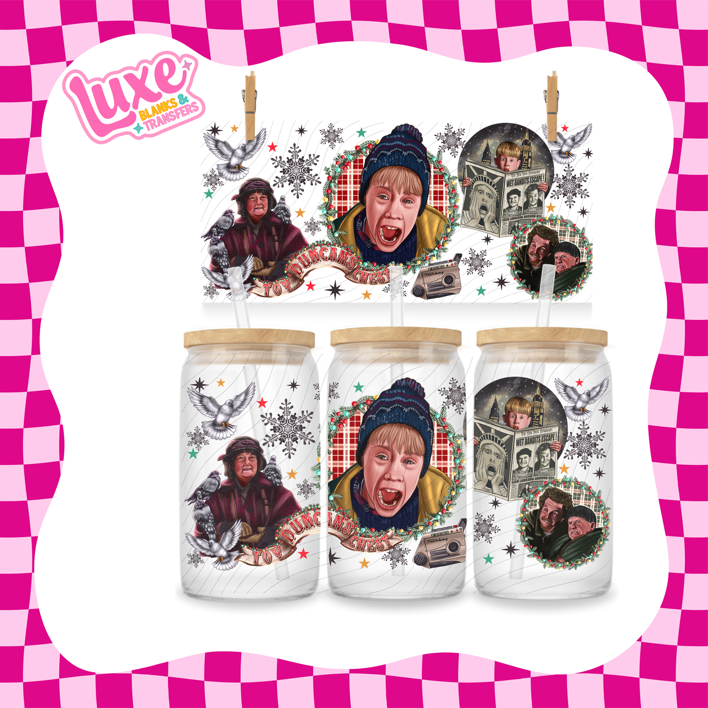 Home Alone 2 UV DTF Wrap (#931)