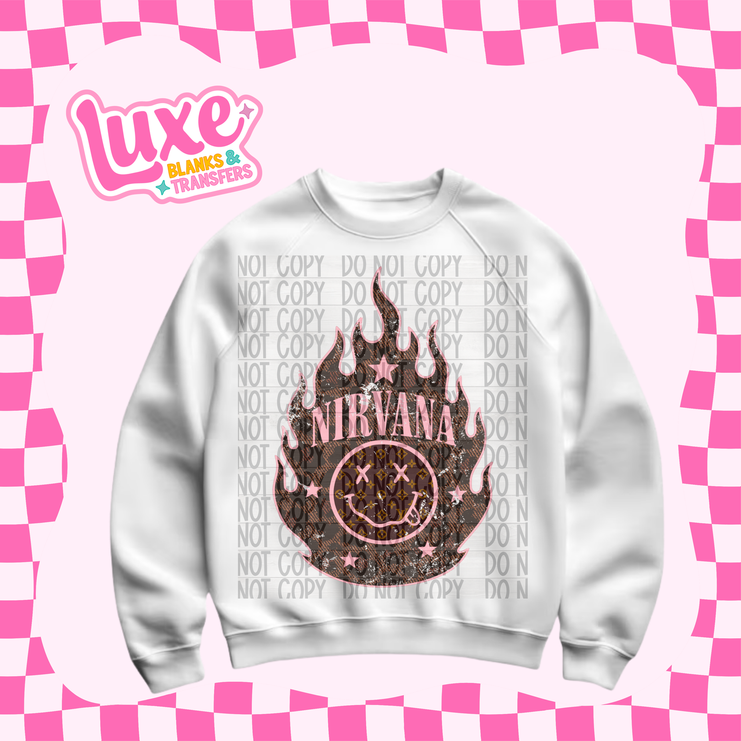 DTF Heat Transfer | Nirv. | #573