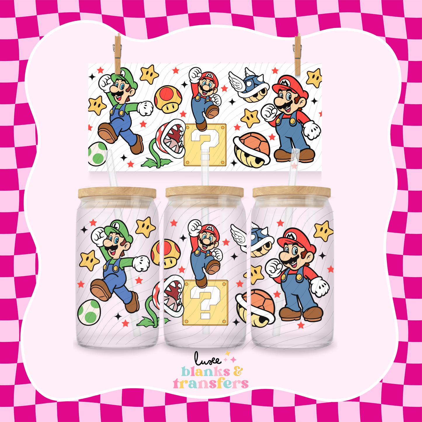 Super M Characters UV DTF Wrap (#543)