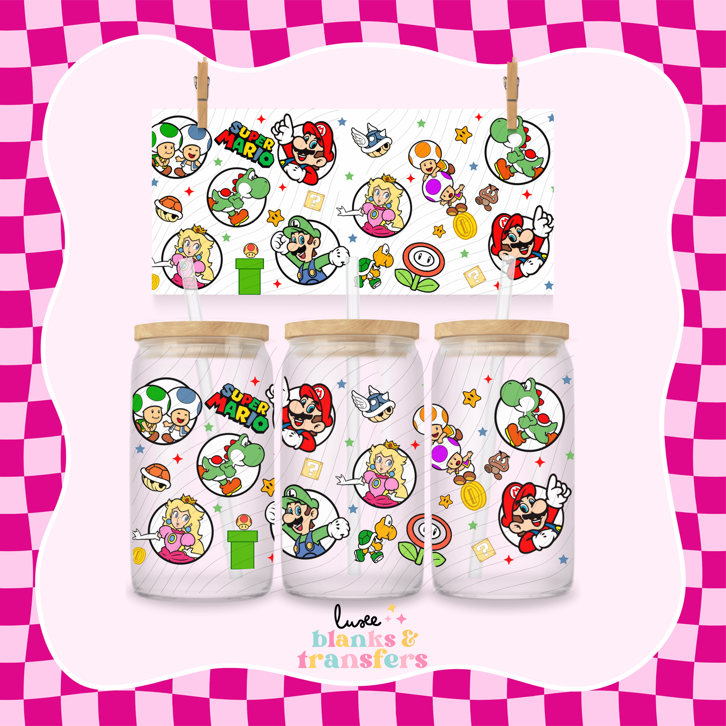 Super M Characters UV DTF Wrap (#545)